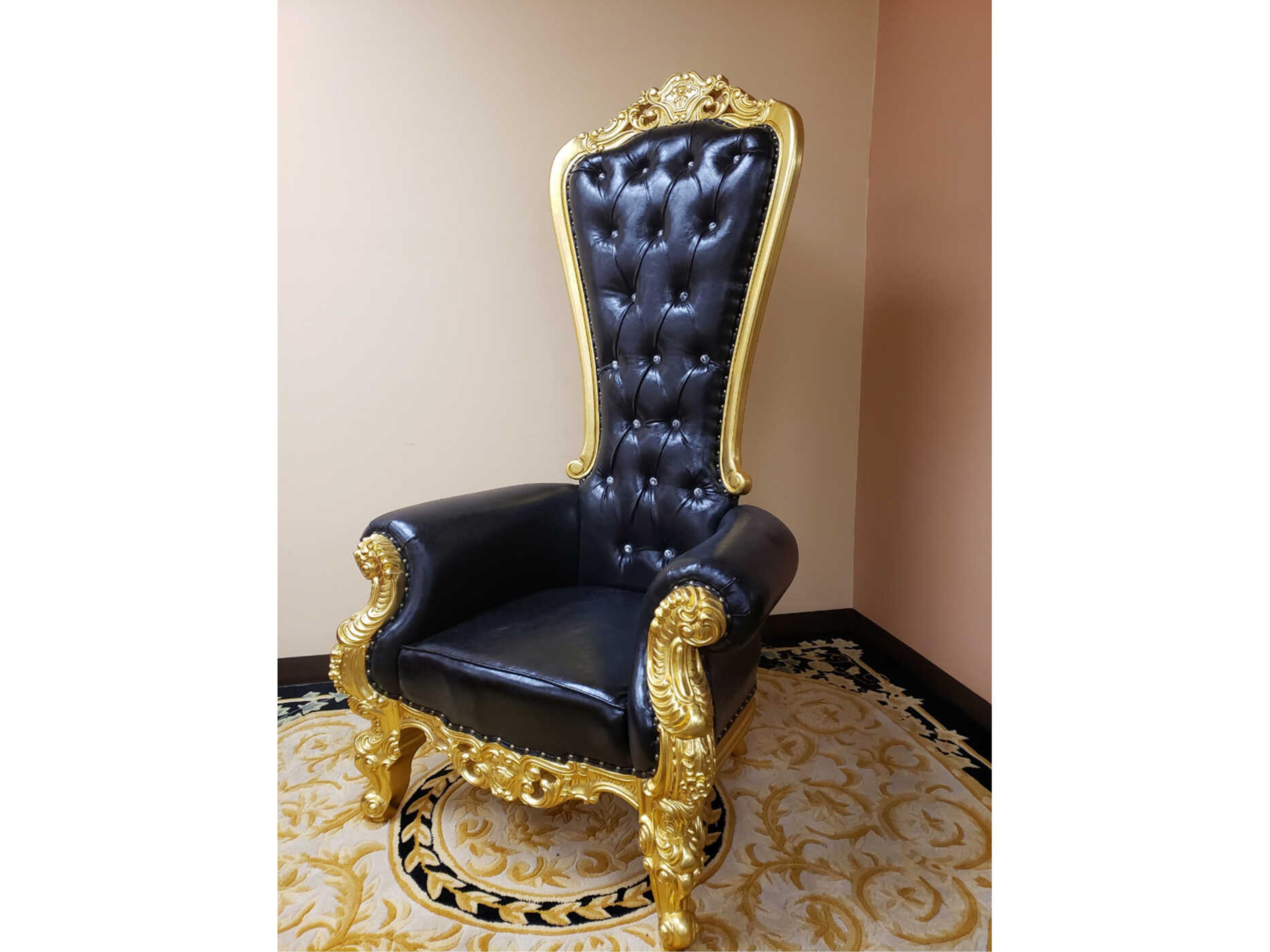 Infinity Furniture Import Inf Black Leather Club Chair