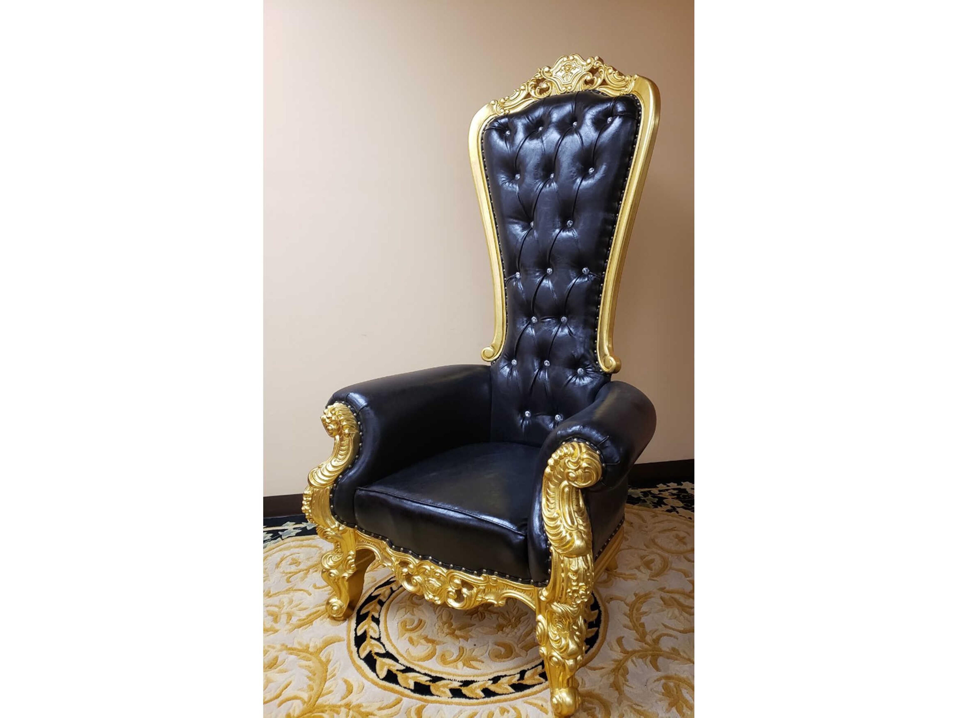 Infinity Furniture Import Inf Black Leather Club Chair