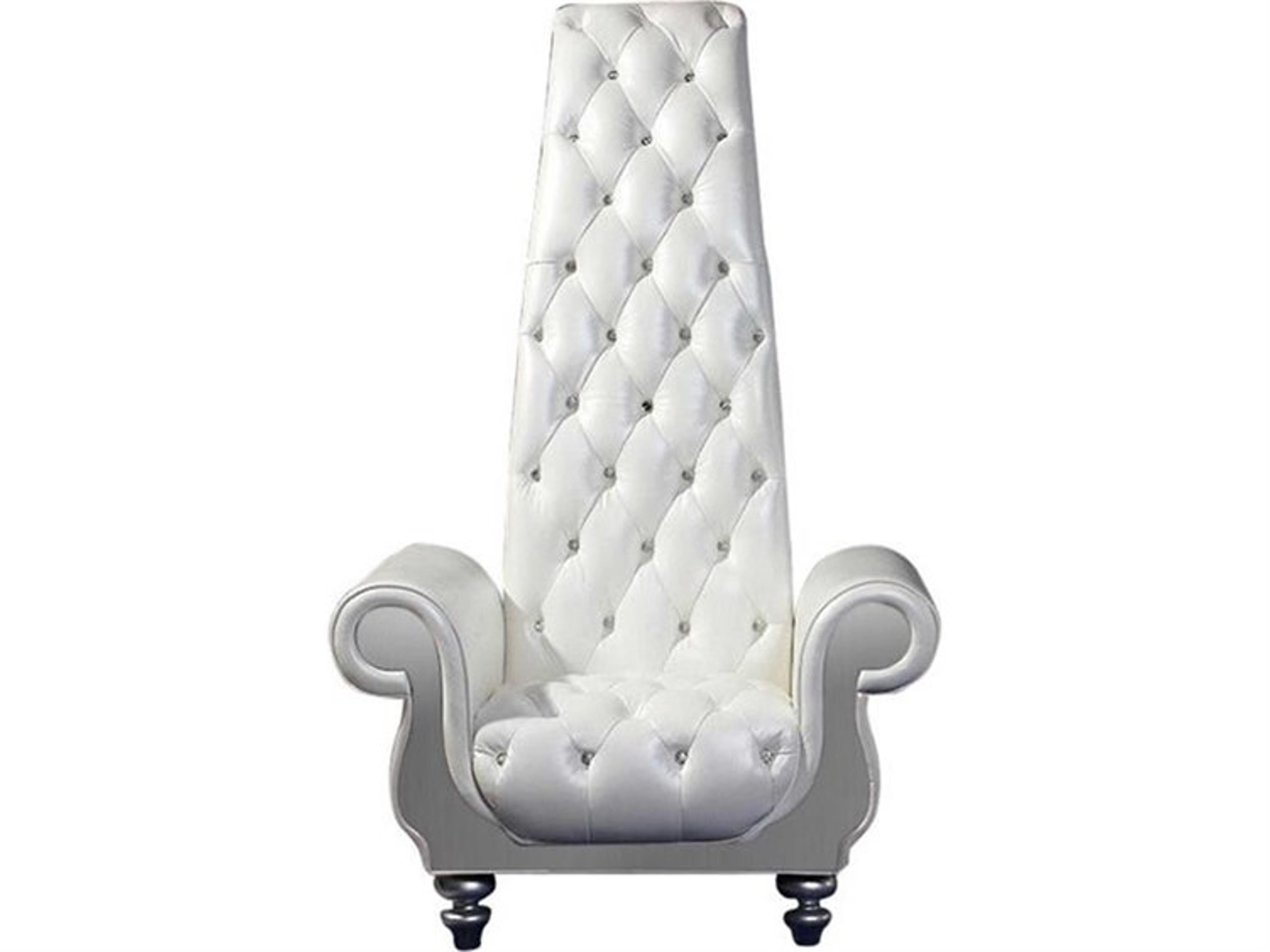 Inf White Club Chair