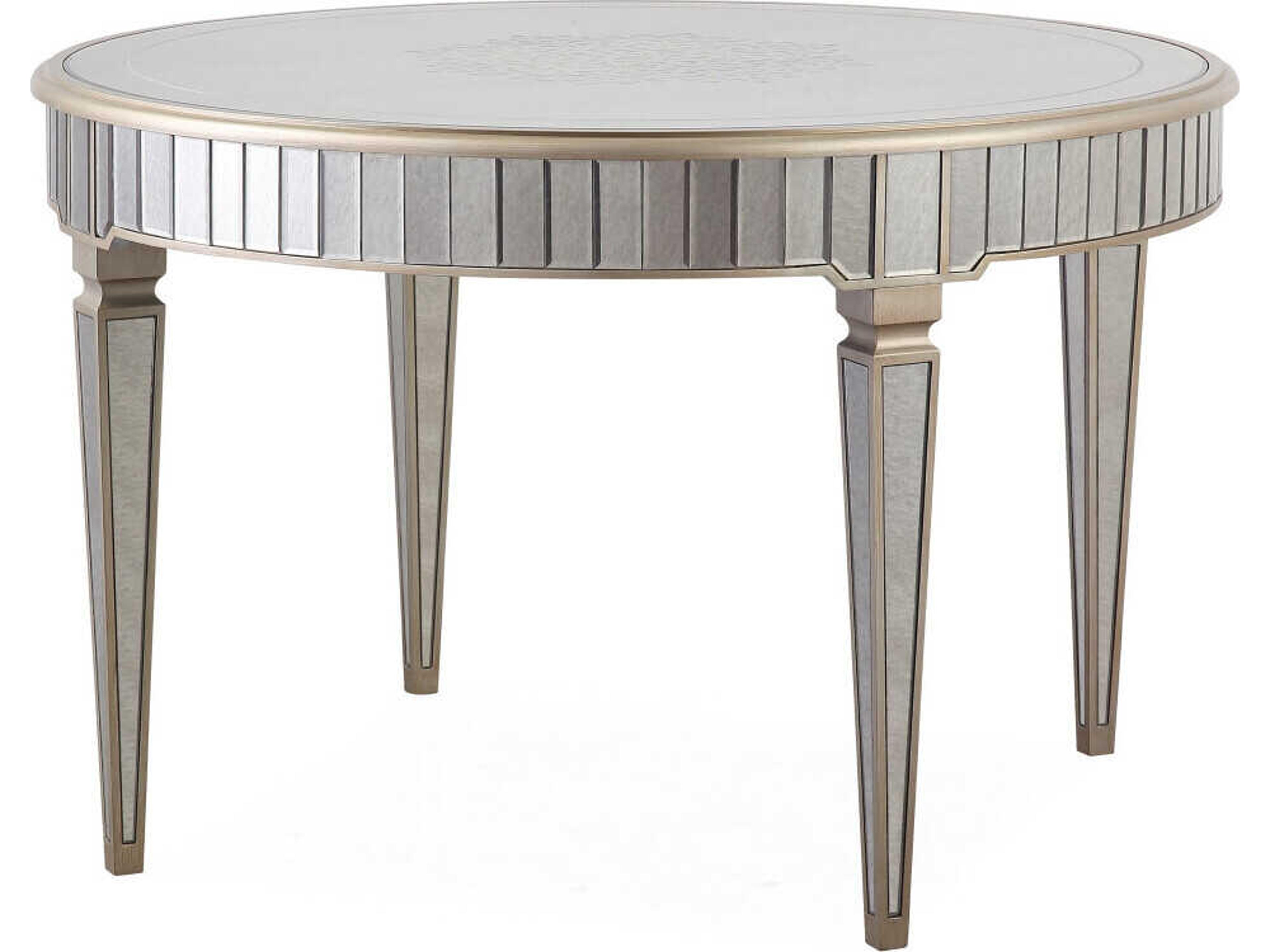 Ka Round Mirror Dining Table