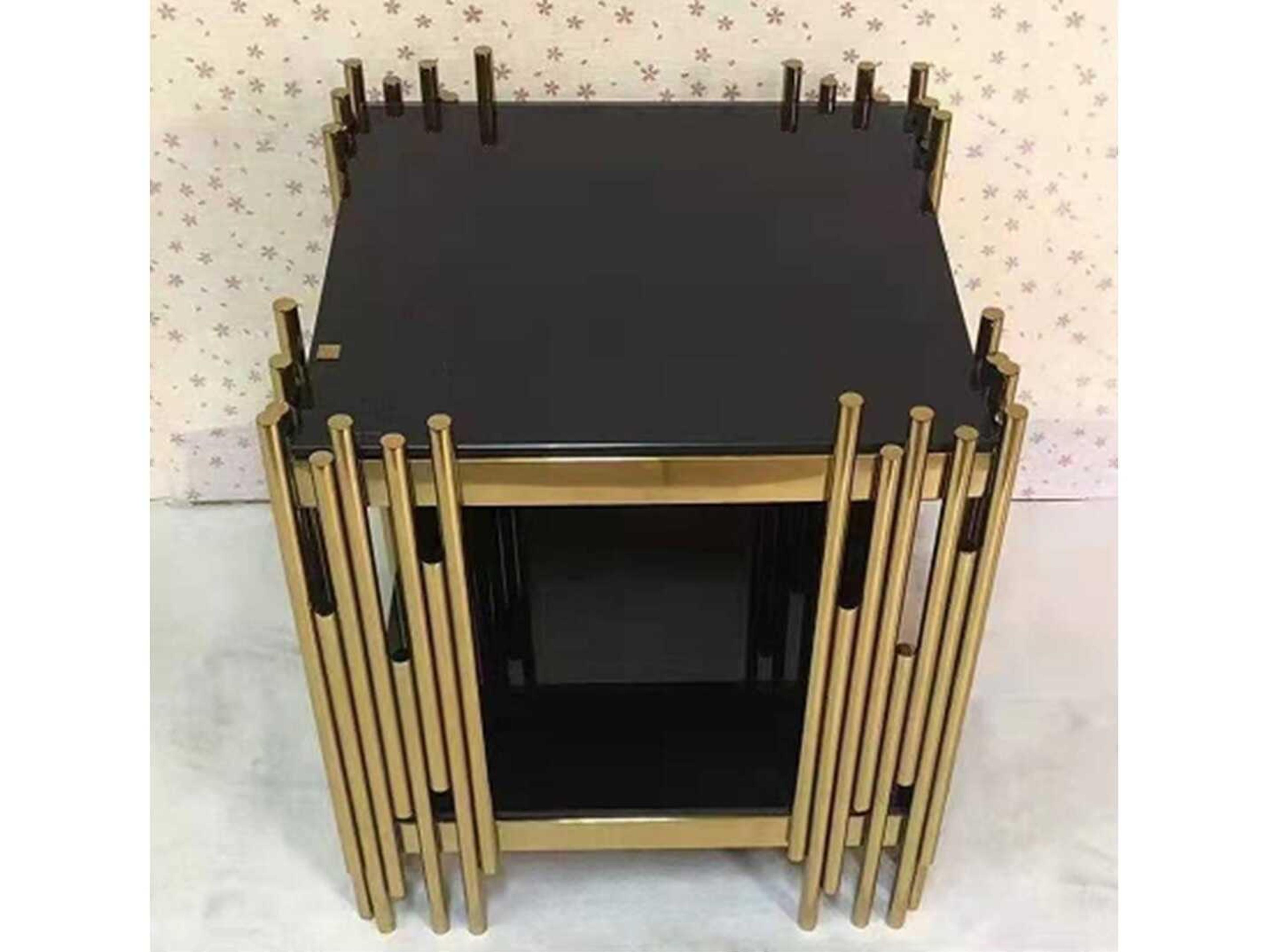 Lux-905 Square Wood End Table