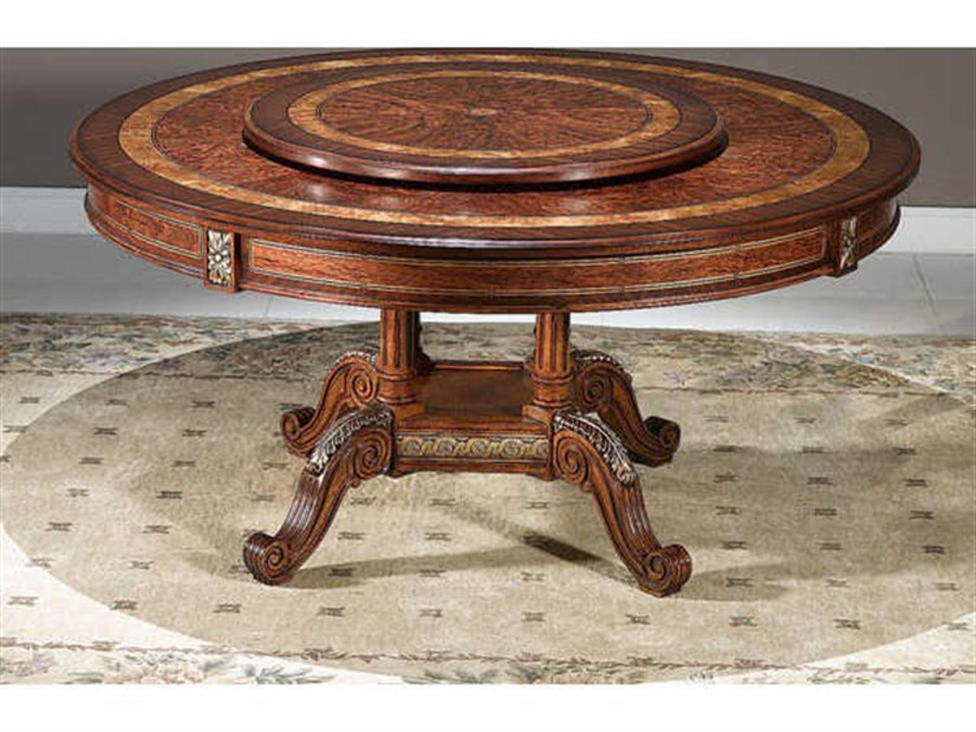 Lv-712 Round Wood Dining Table