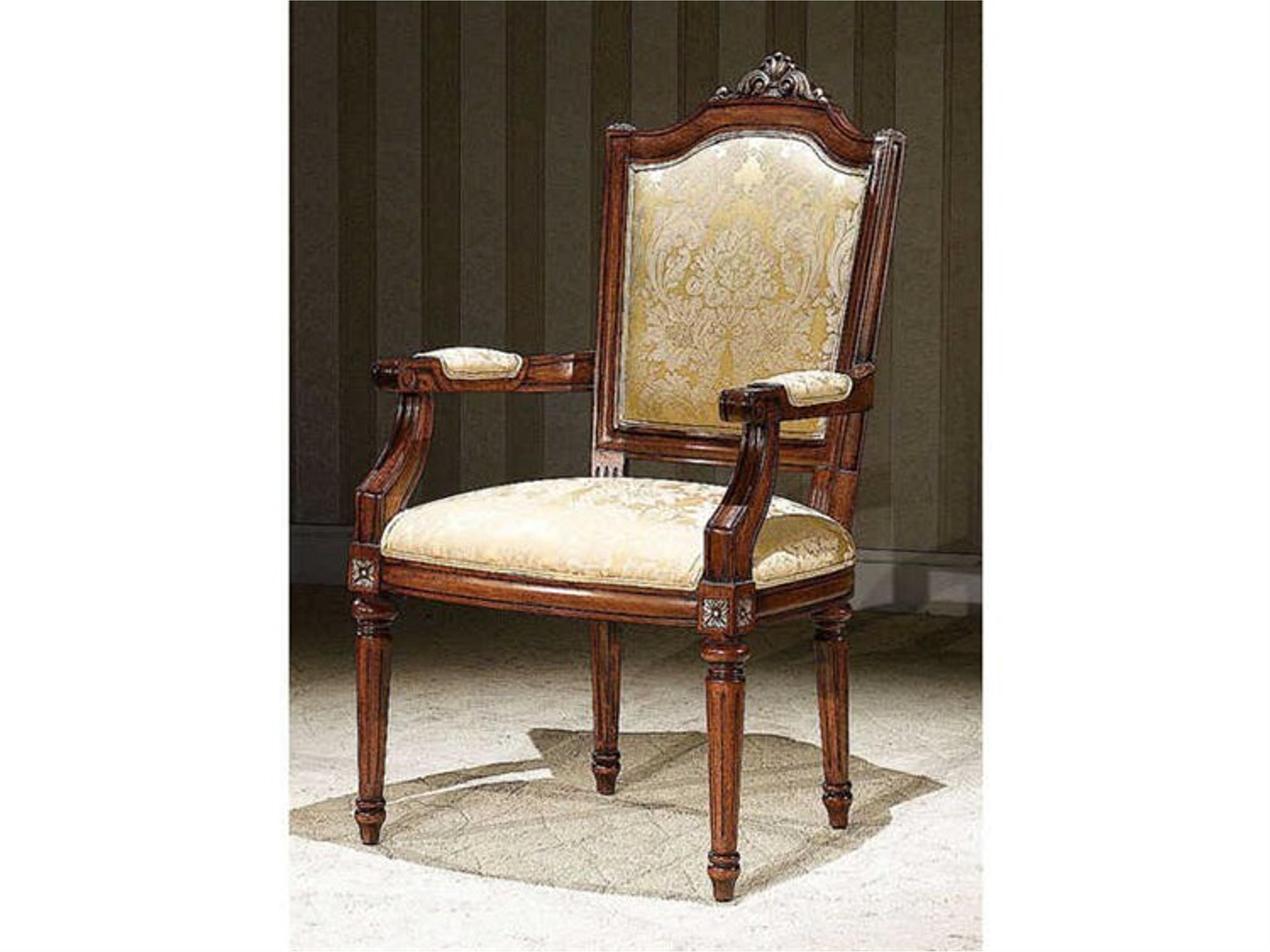 Lv-720 Champagne Accent Chair