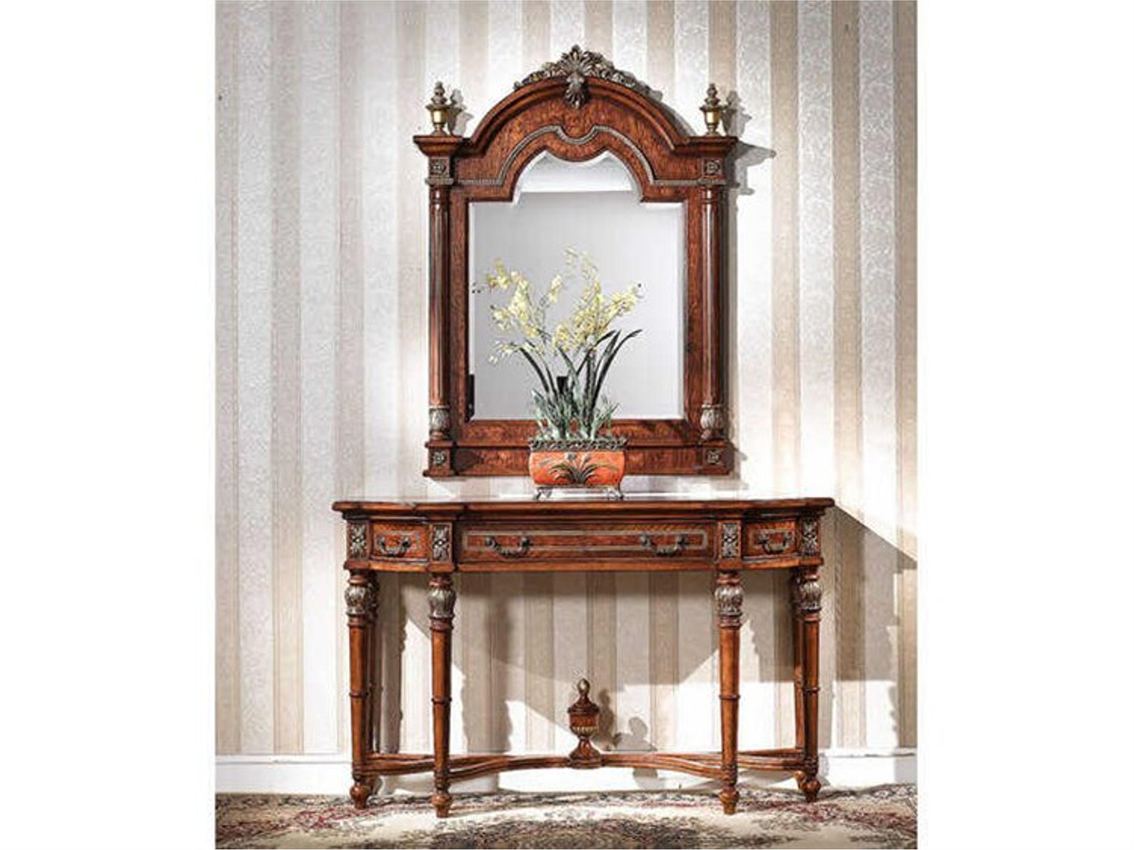 Lv-970 Rectangular Wood Console Table