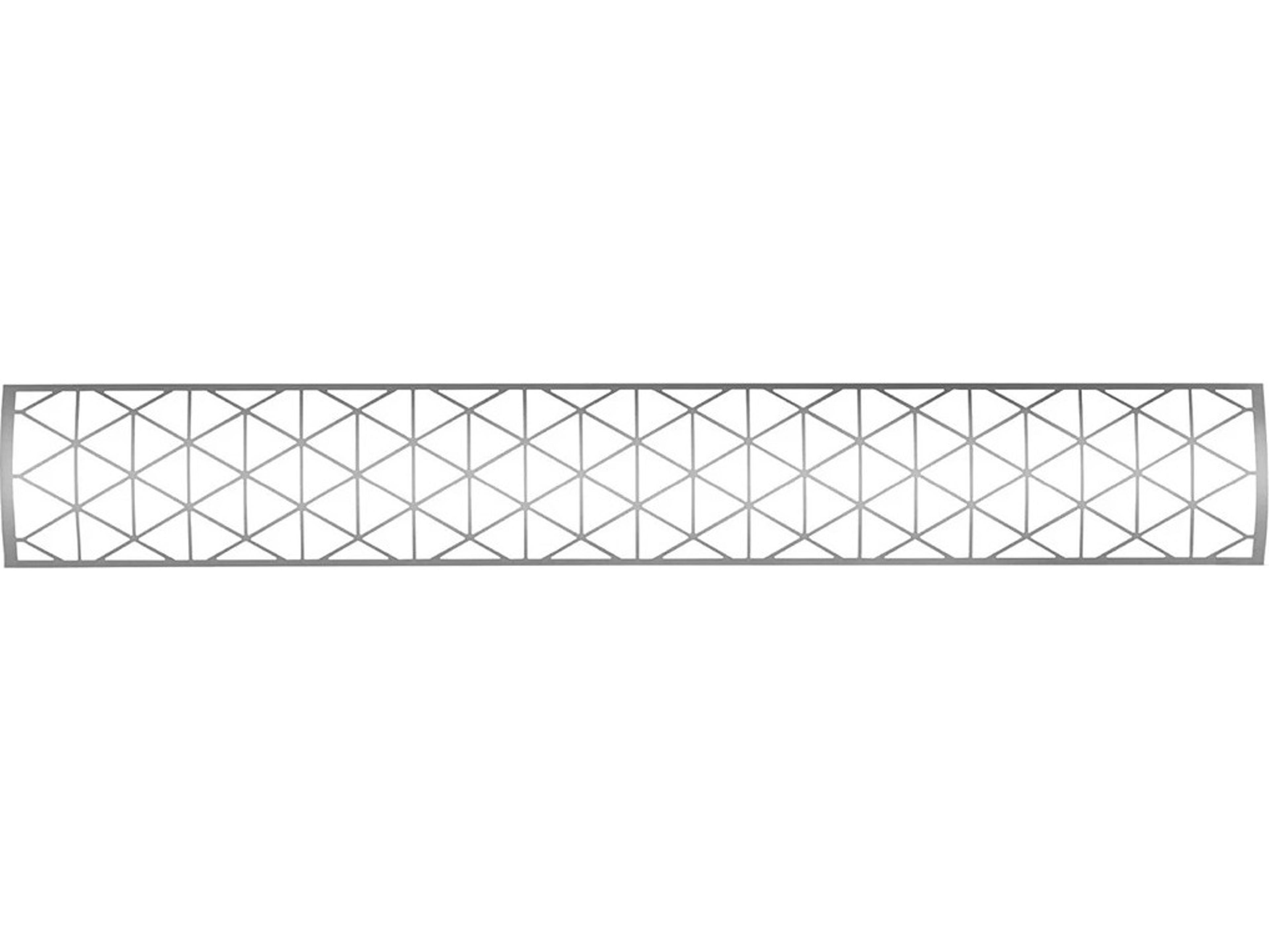 Infratech Dual Element Stainless Steel 48" Contemporary Motif Upgrade Kit