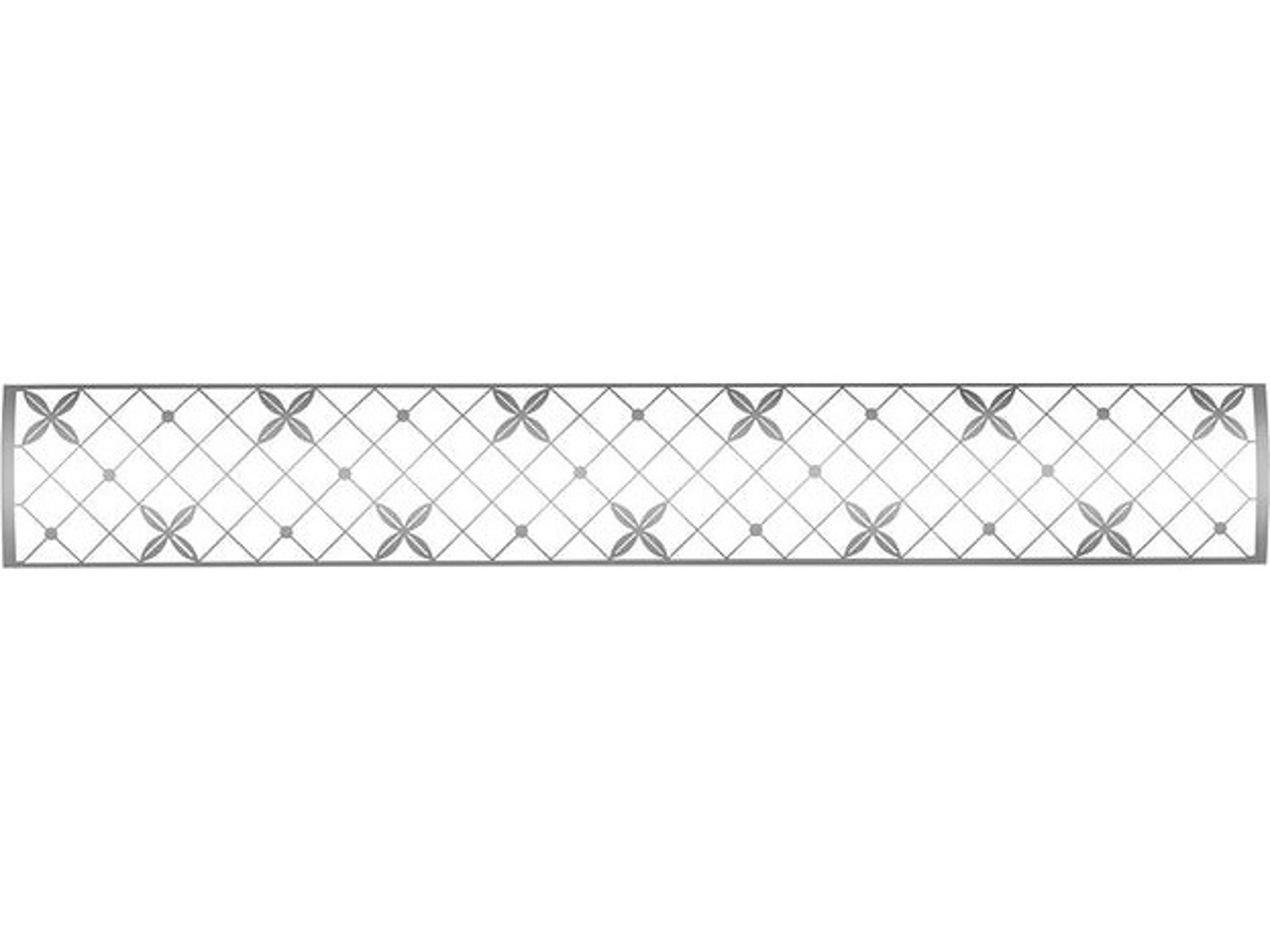 Infratech Single Element Stainless Steel 48" Traditional Motif Upgrade Kit