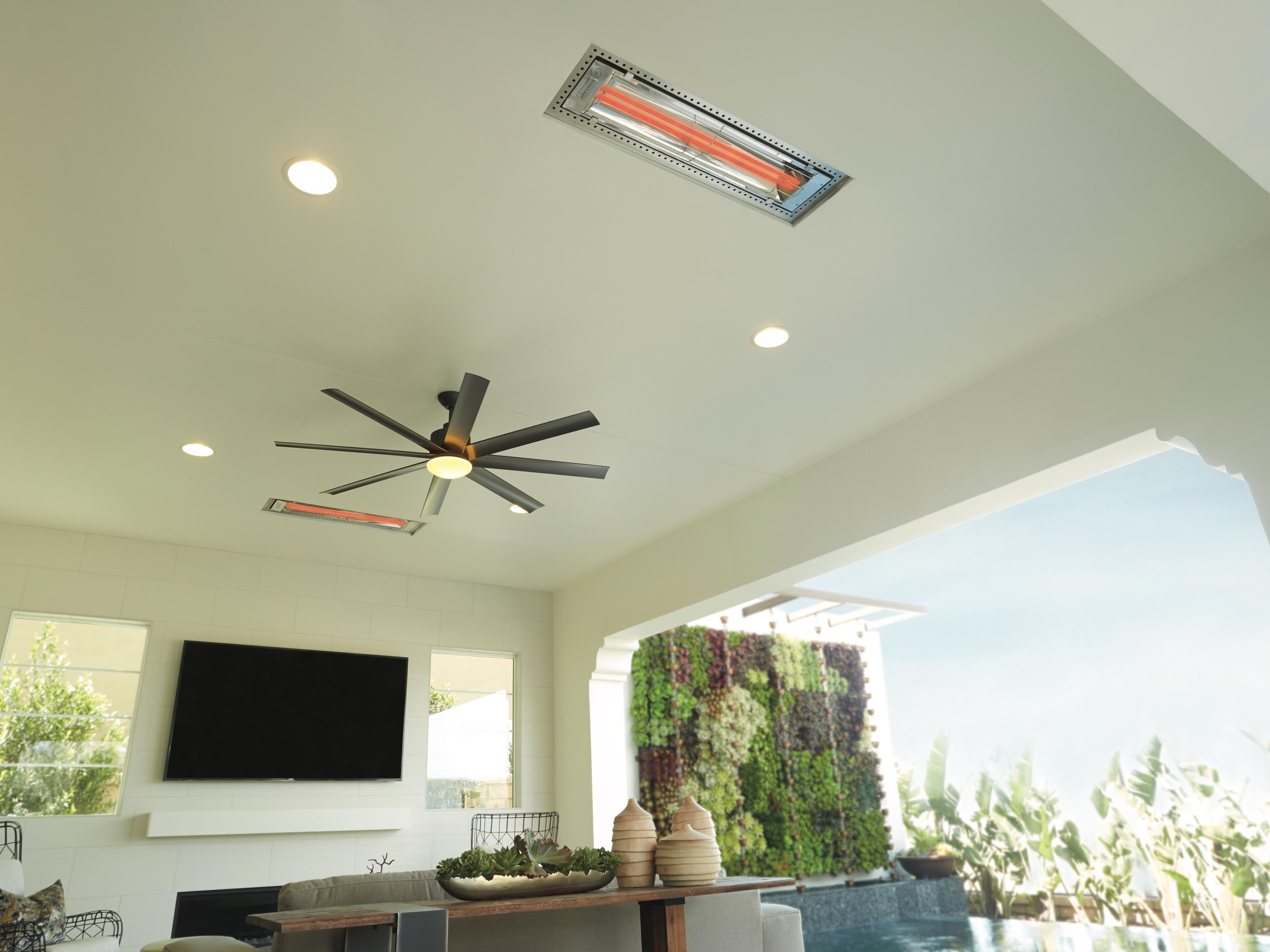 Infratech WD Series Stainless Steel 4000 Watt 36 Inches Wide Dual Element Outdoor Heater