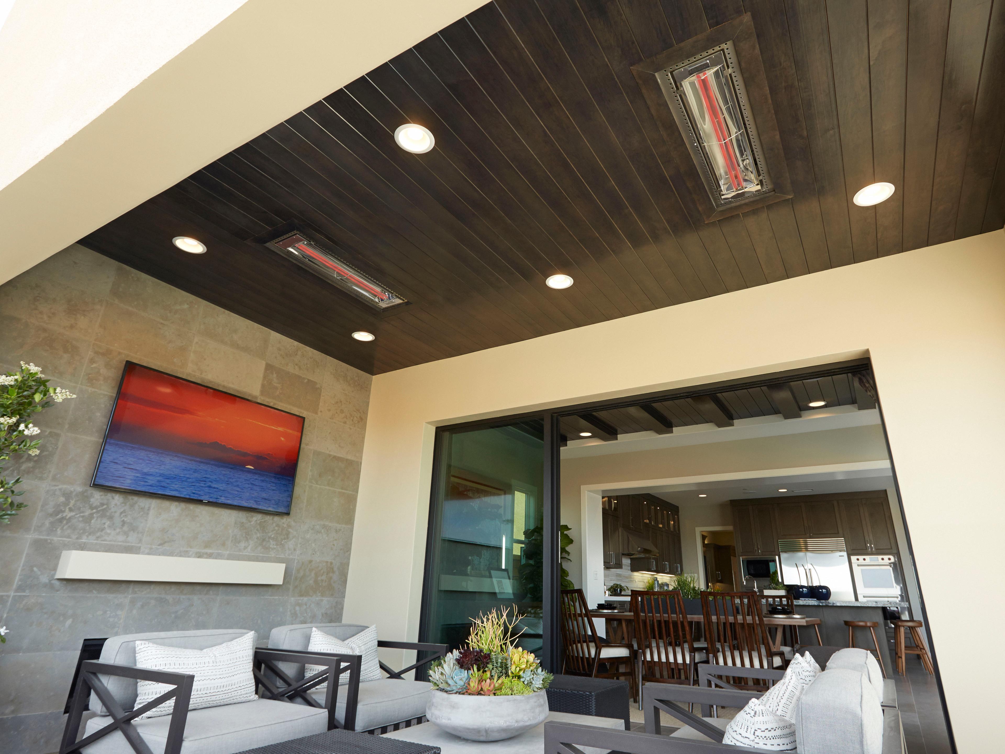 Infratech WD Series Stainless Steel 4000 Watt 36 Inches Wide Dual Element Outdoor Heater