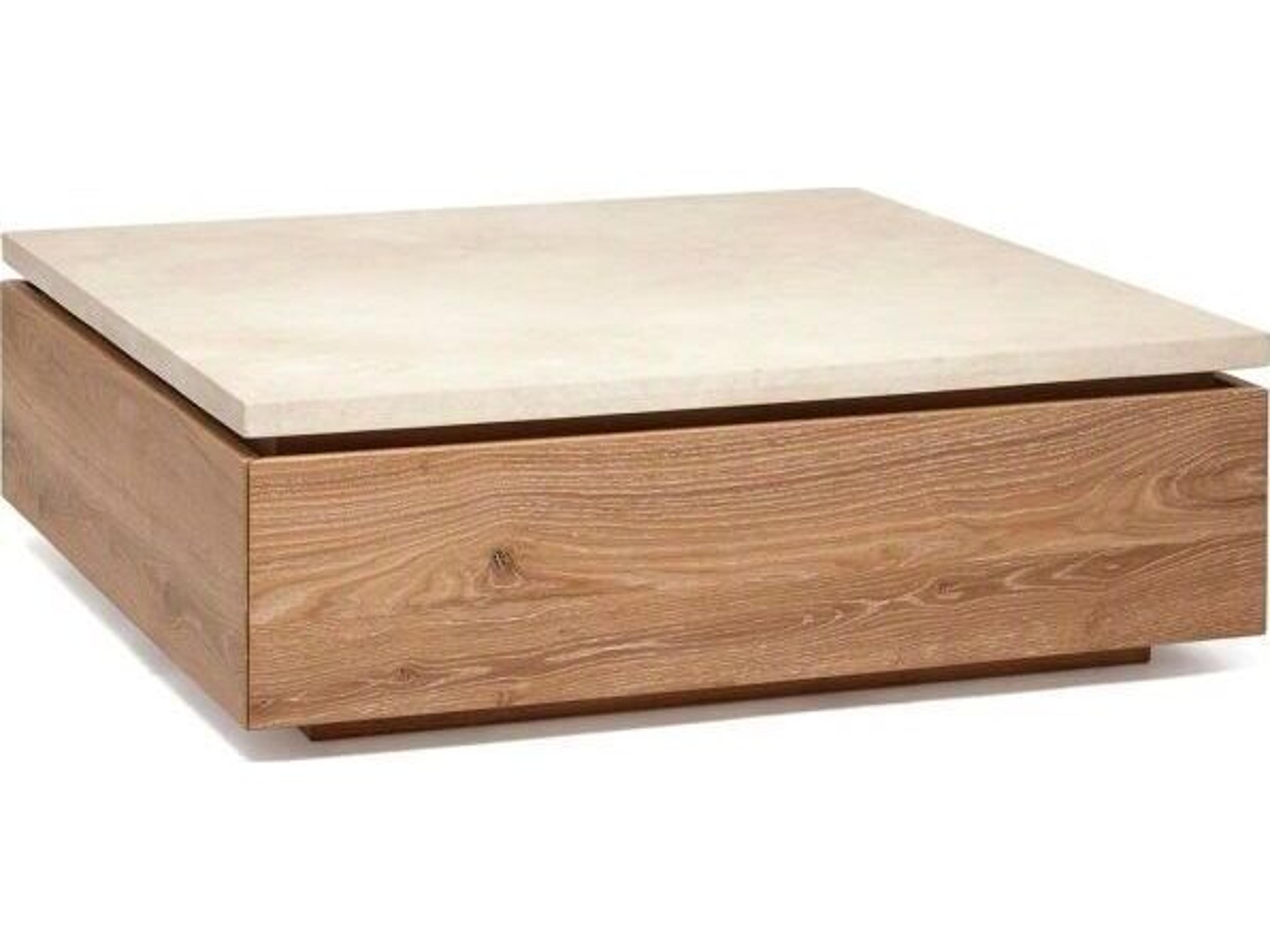 Branford Square Marble Top Coffee Table