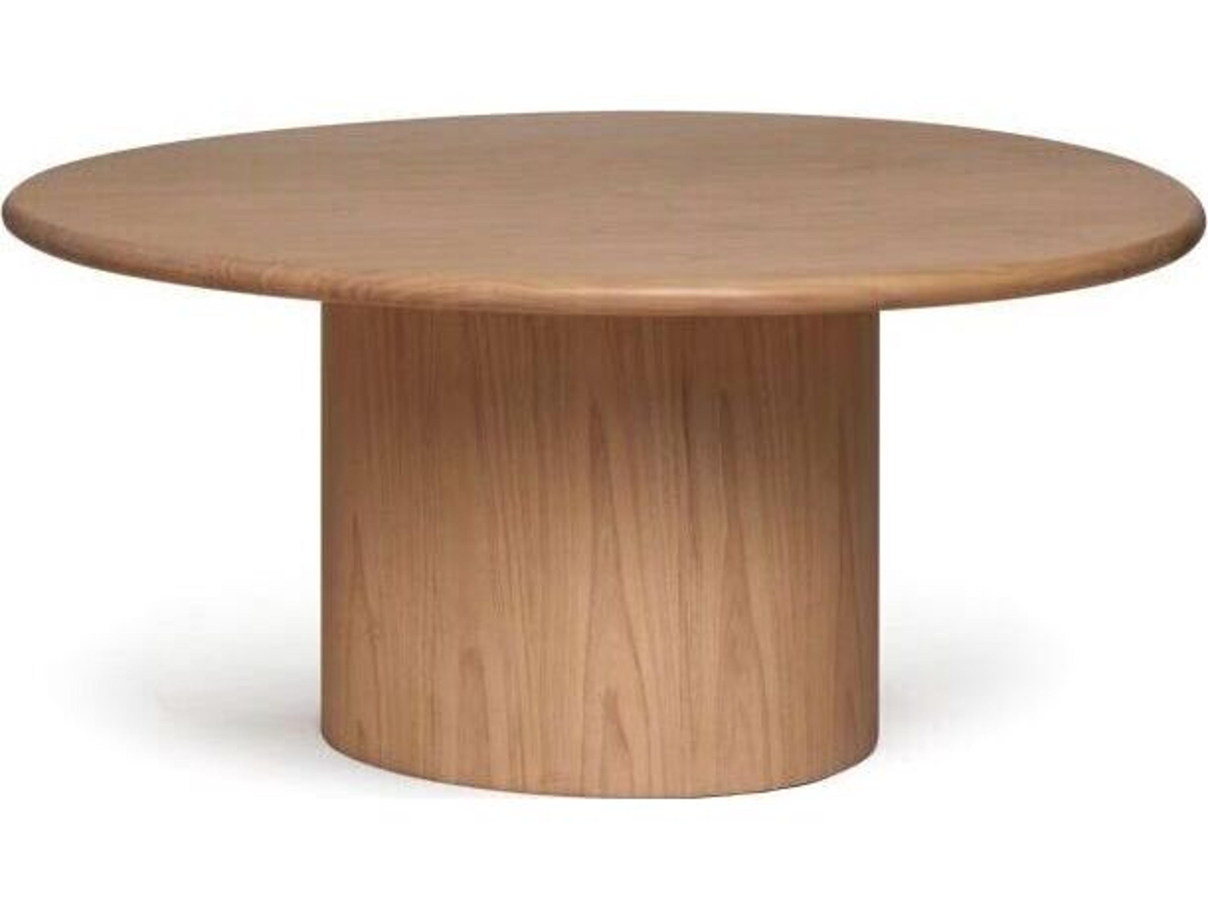 Tinsley Round Wood Husk Dining Table