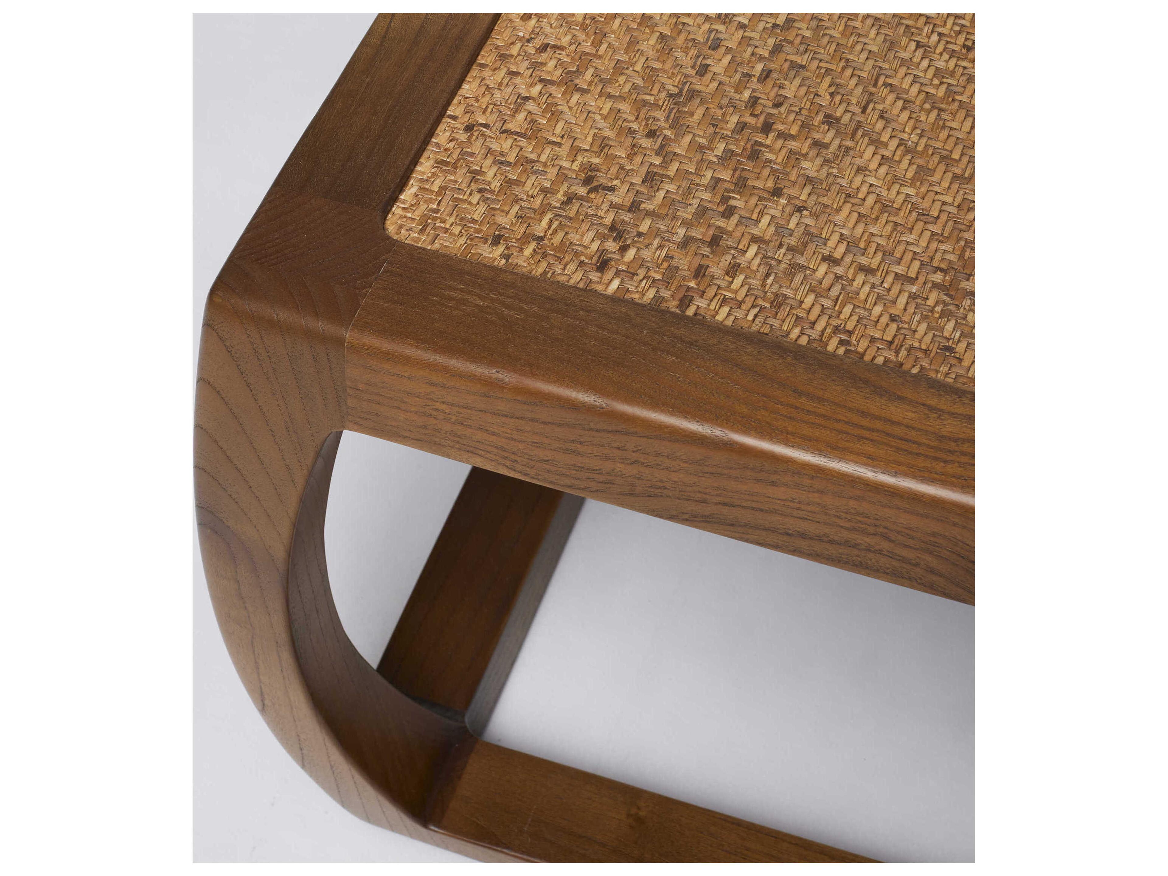 Interlude Home Wandsworth Rectangular Wood Pecan Coffee Table