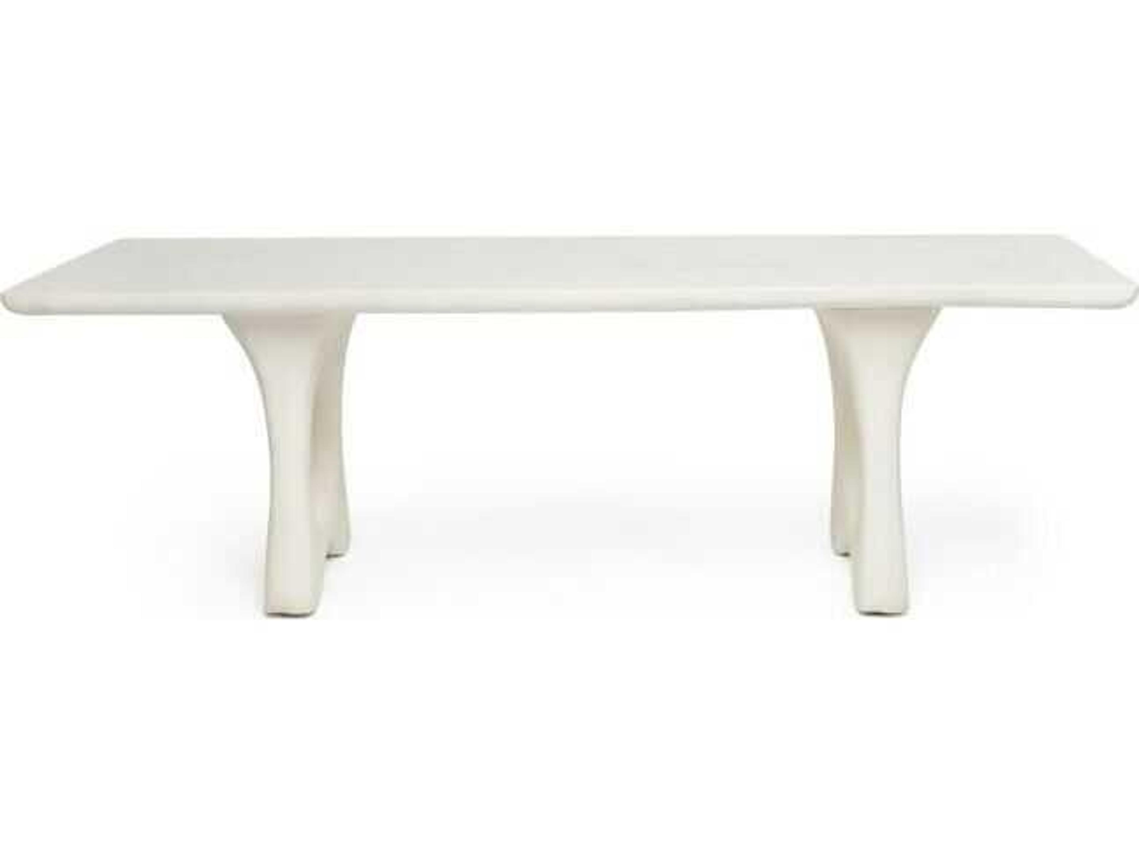Interlude Home Josephine Rectangular Faux Marble Dining Table