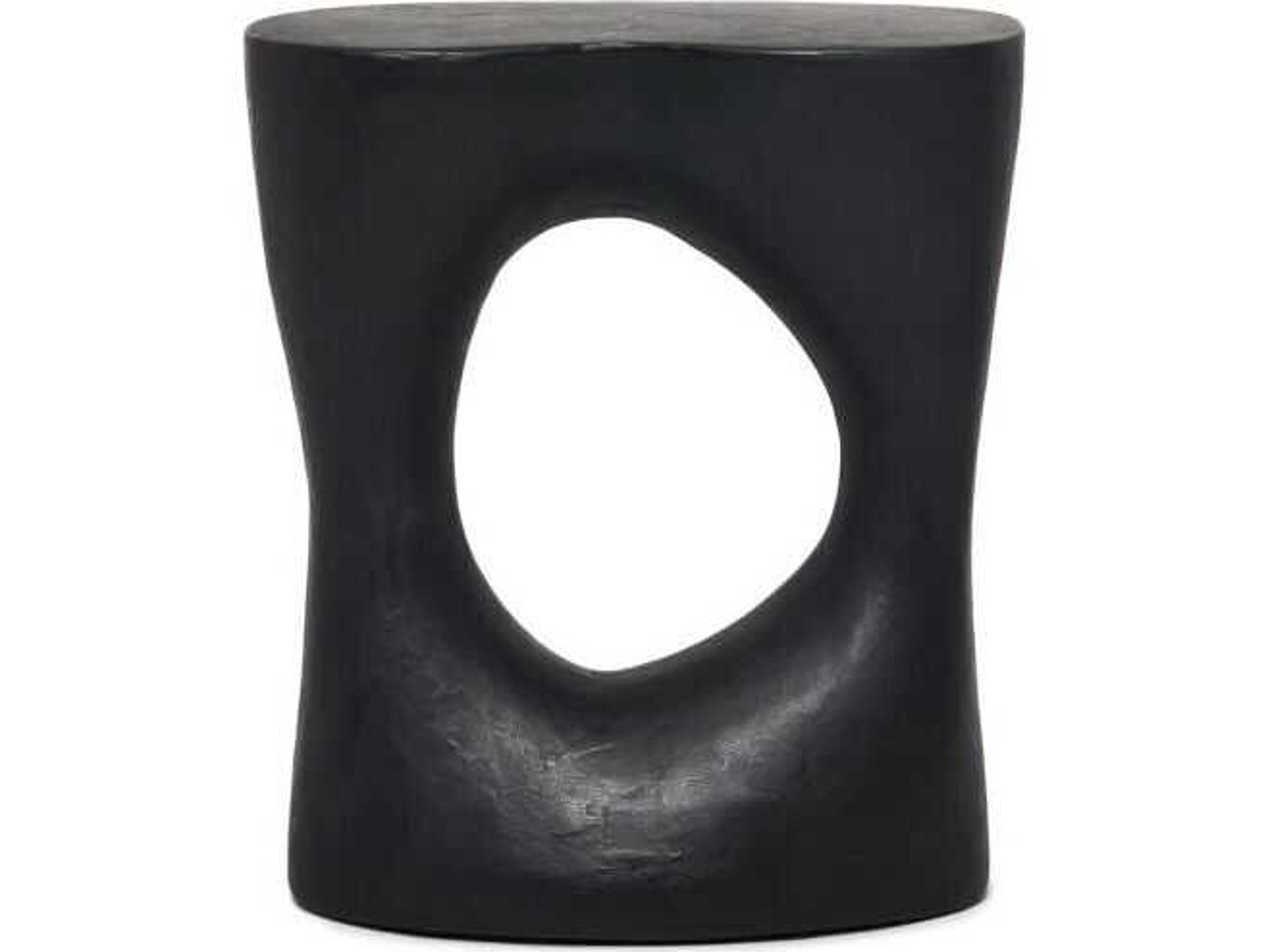 Interlude Home Josephine Oval Concrete End Table