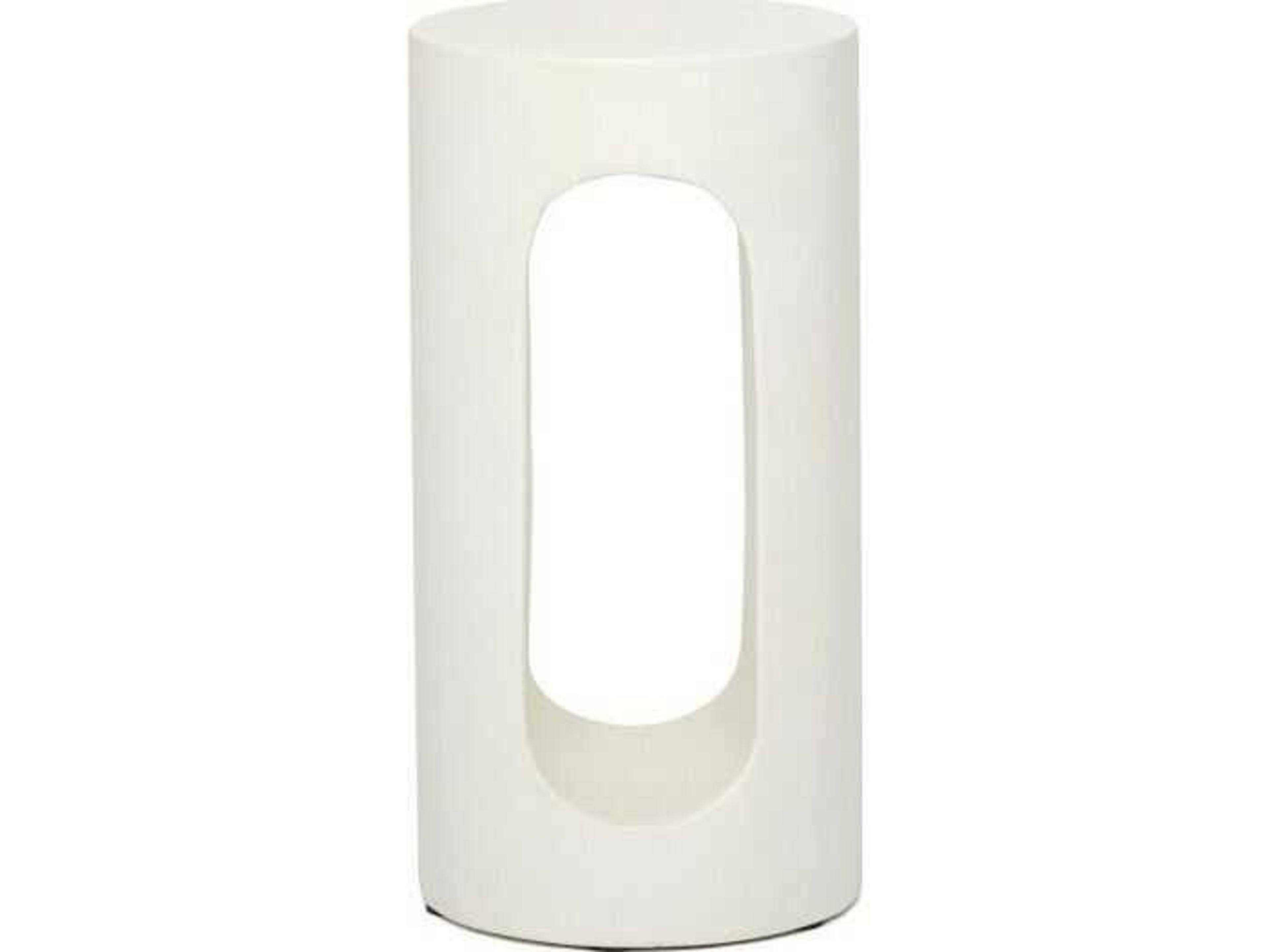 Interlude Home Wesley Round Concrete End Table