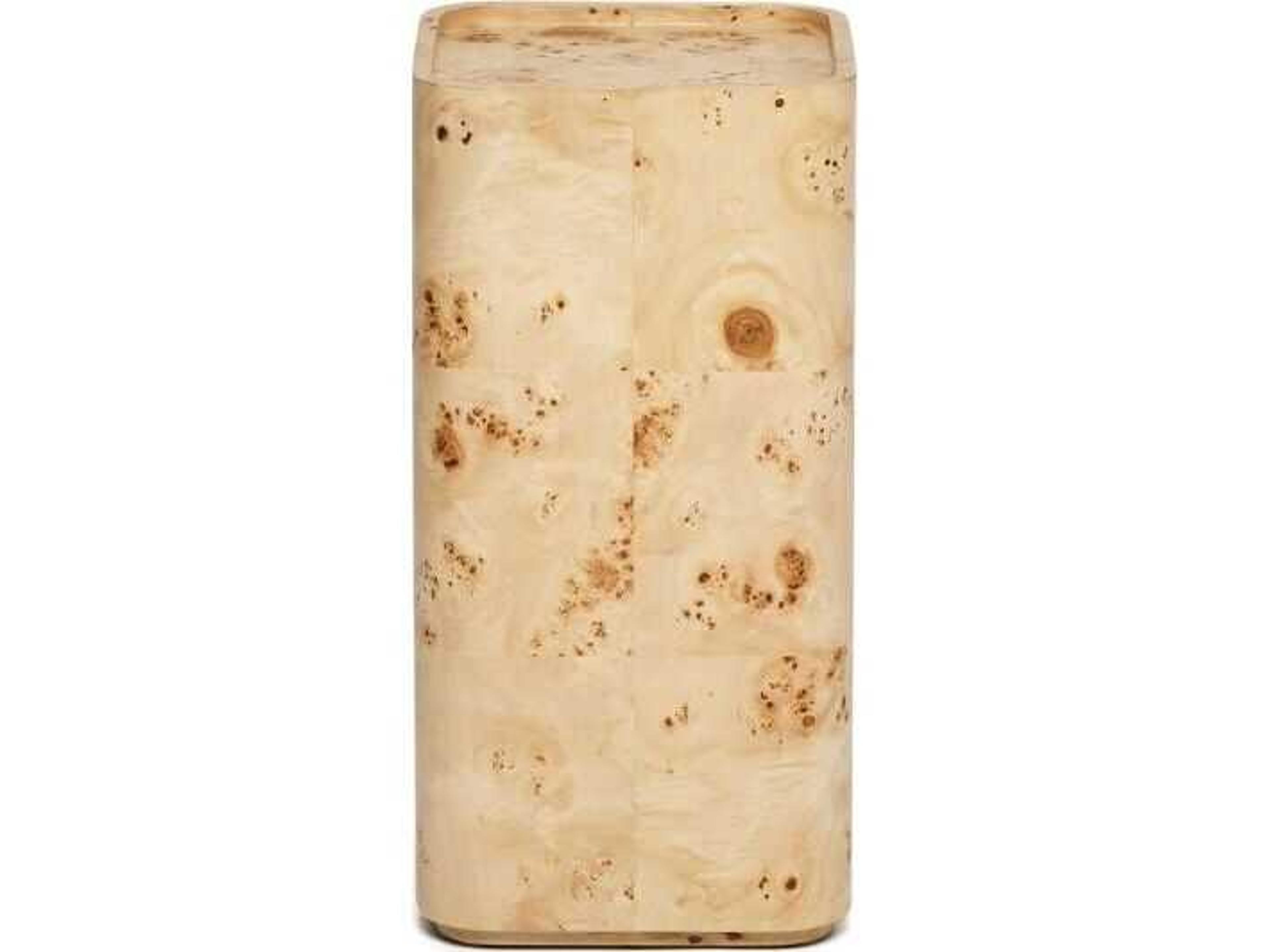 Interlude Home Rayne Square Wood End Table