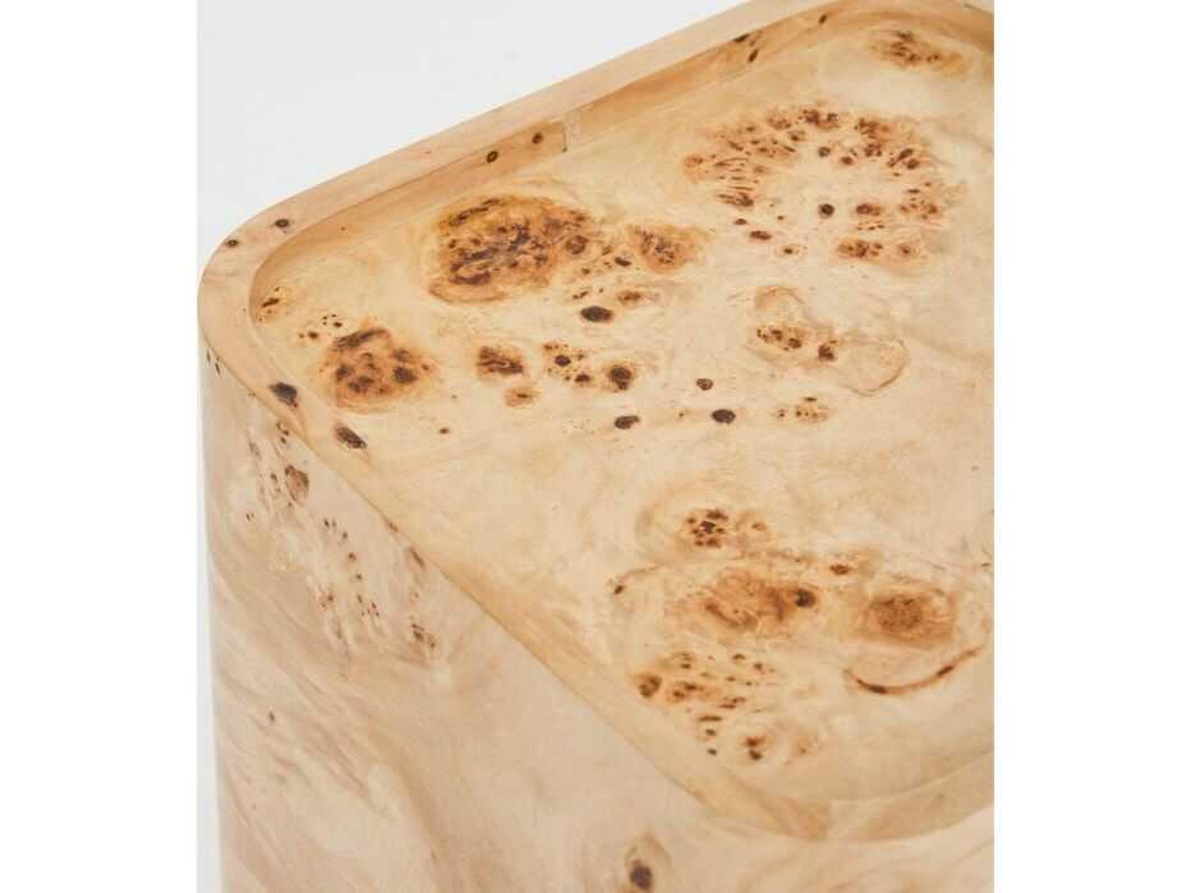 Interlude Home Rayne Square Wood End Table