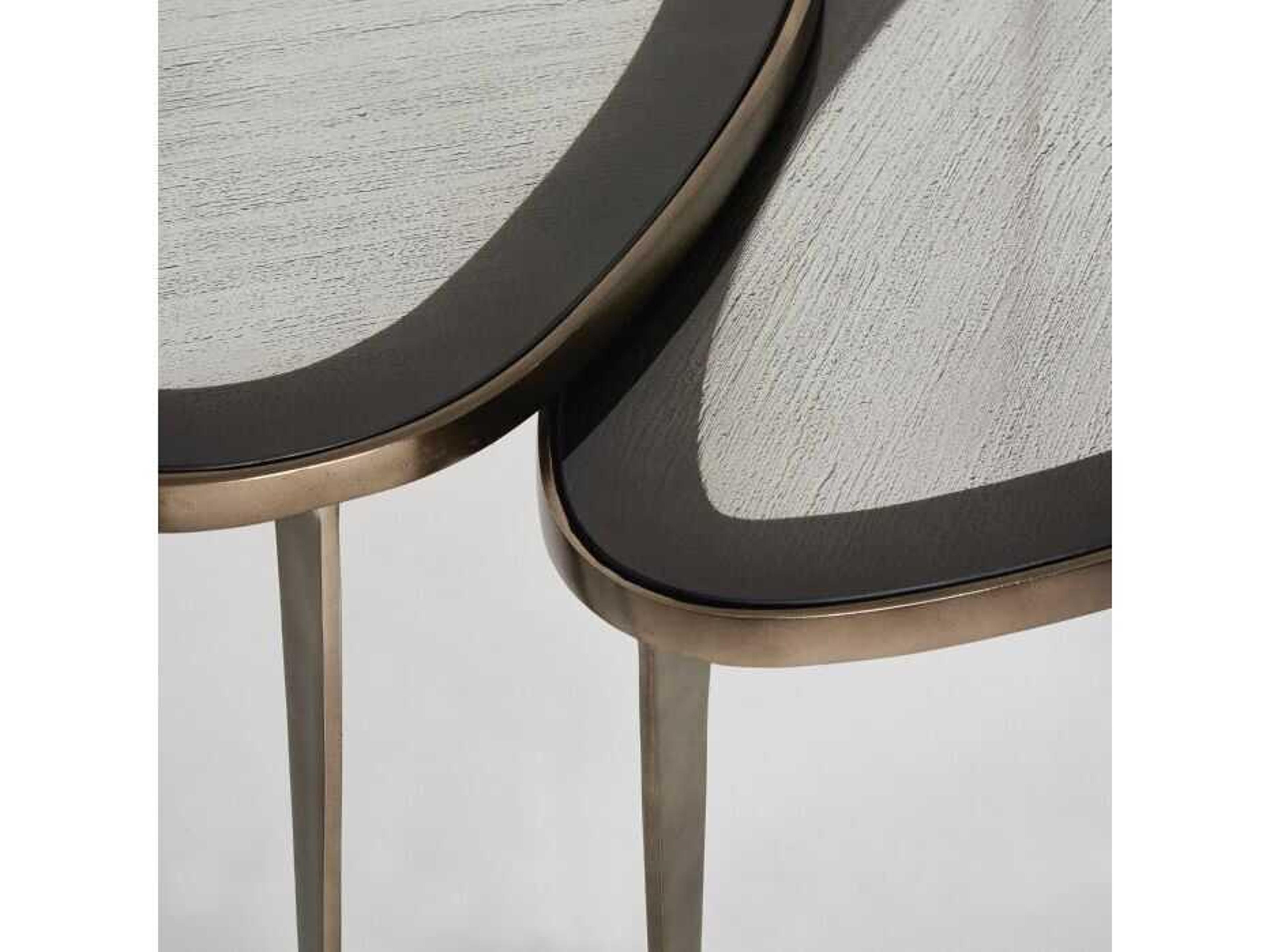 Interlude Home Jan Glass End Table