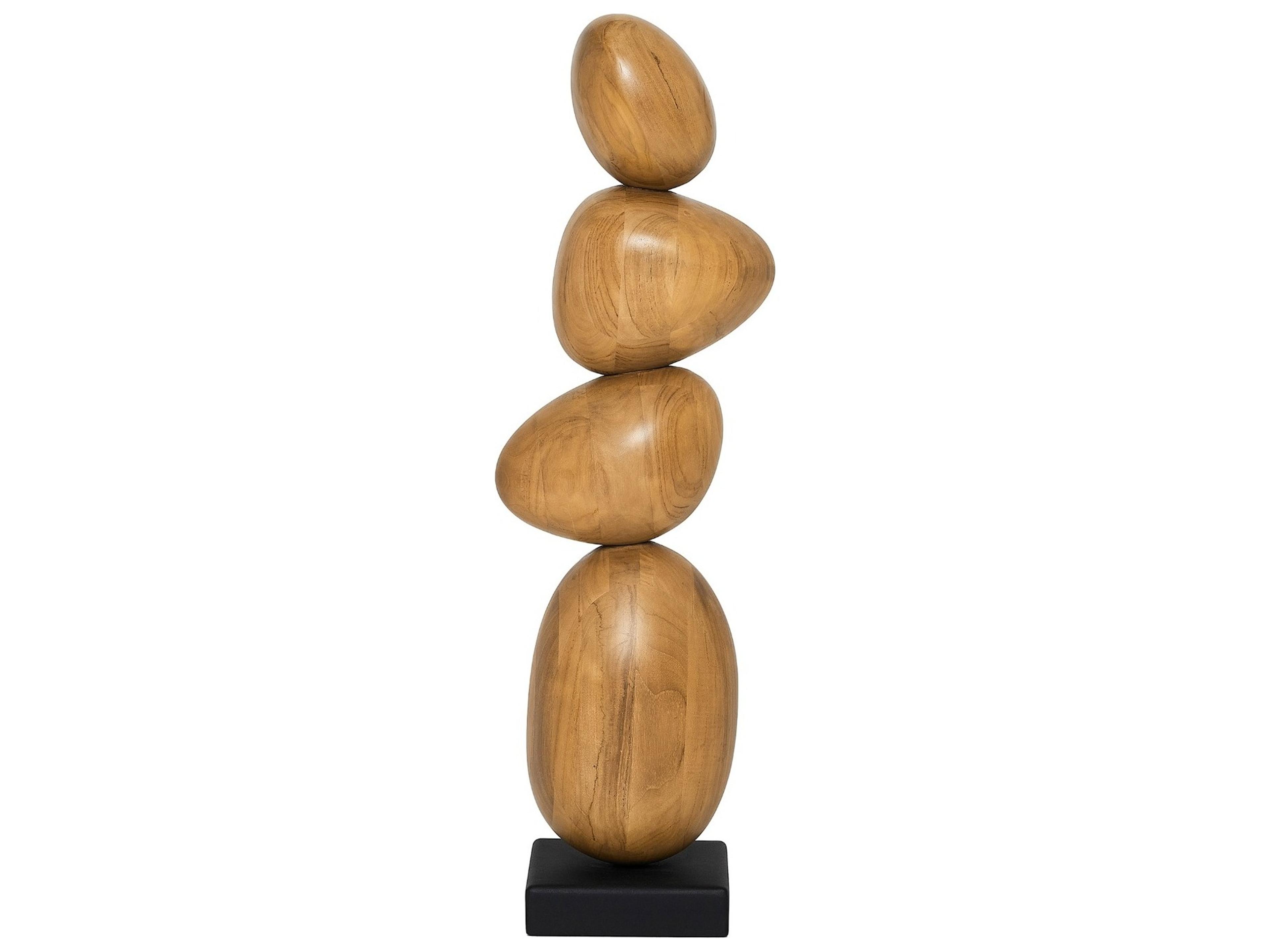 Interlude Home Sienna Tawny Matte Black Sculpture