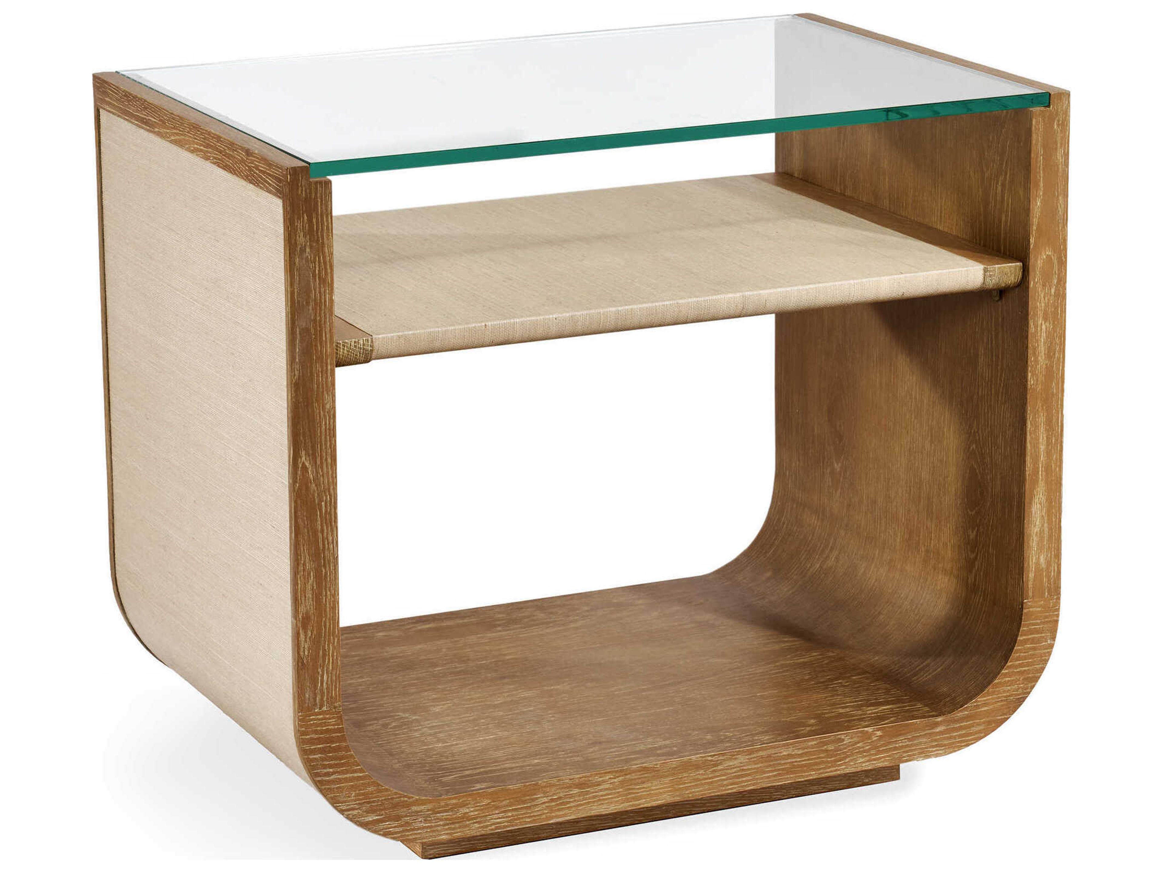 Mia Natural Oak Wood Nightstand