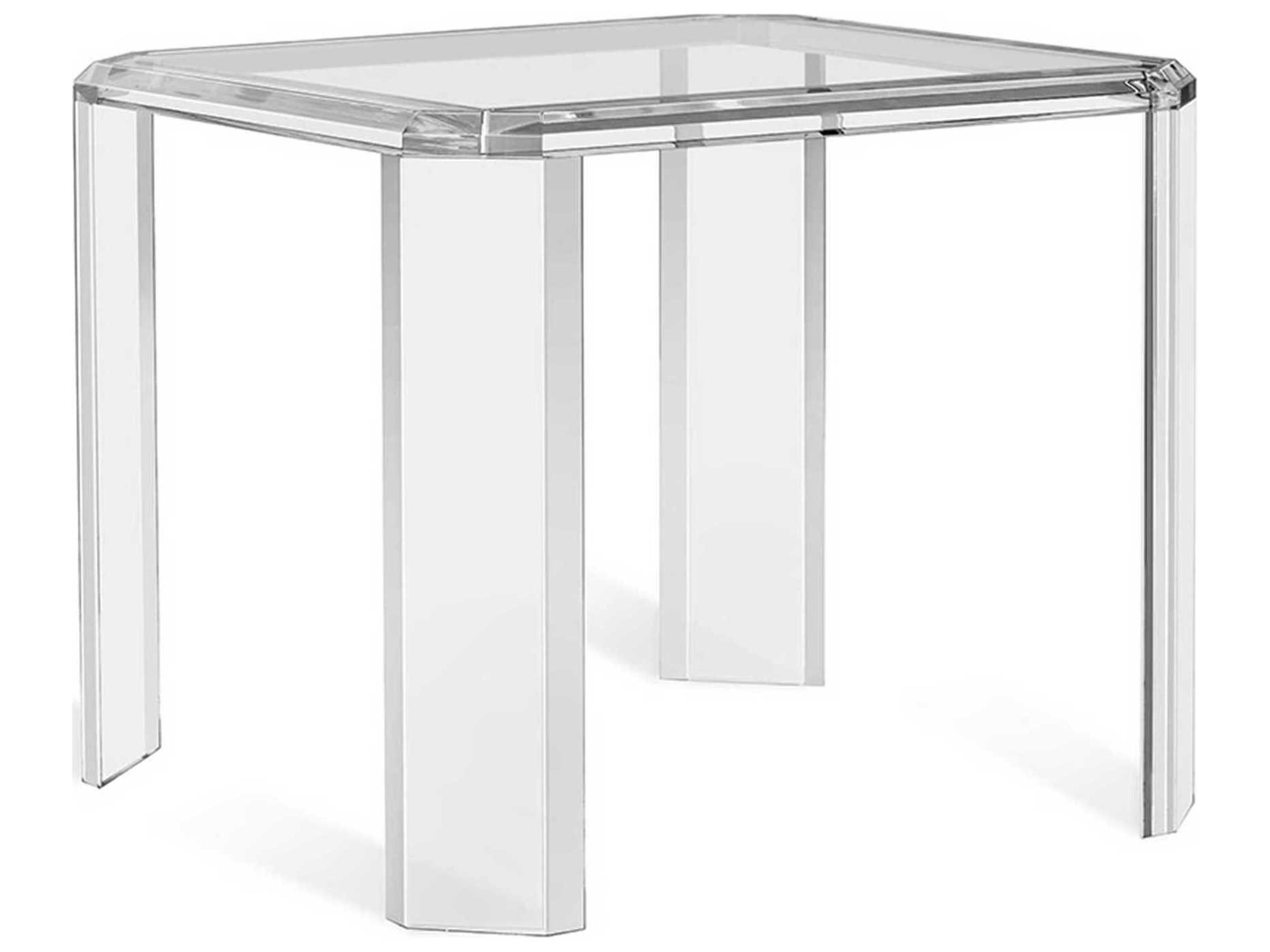 Alden Game Table Clear Acrylic