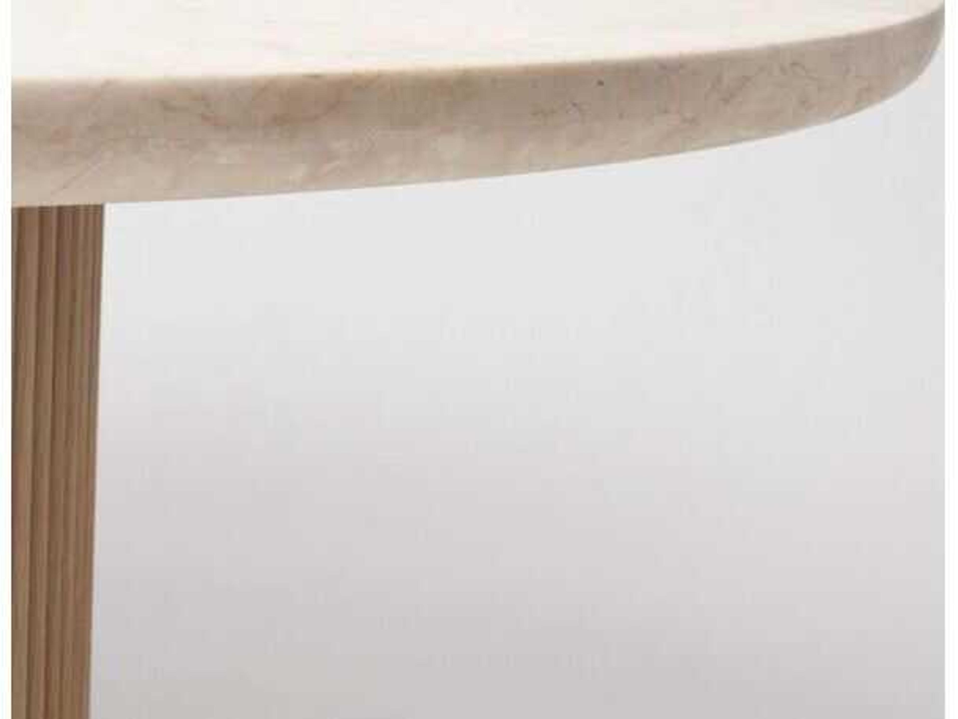 Interlude Home Laurel Round Marble Dining Table