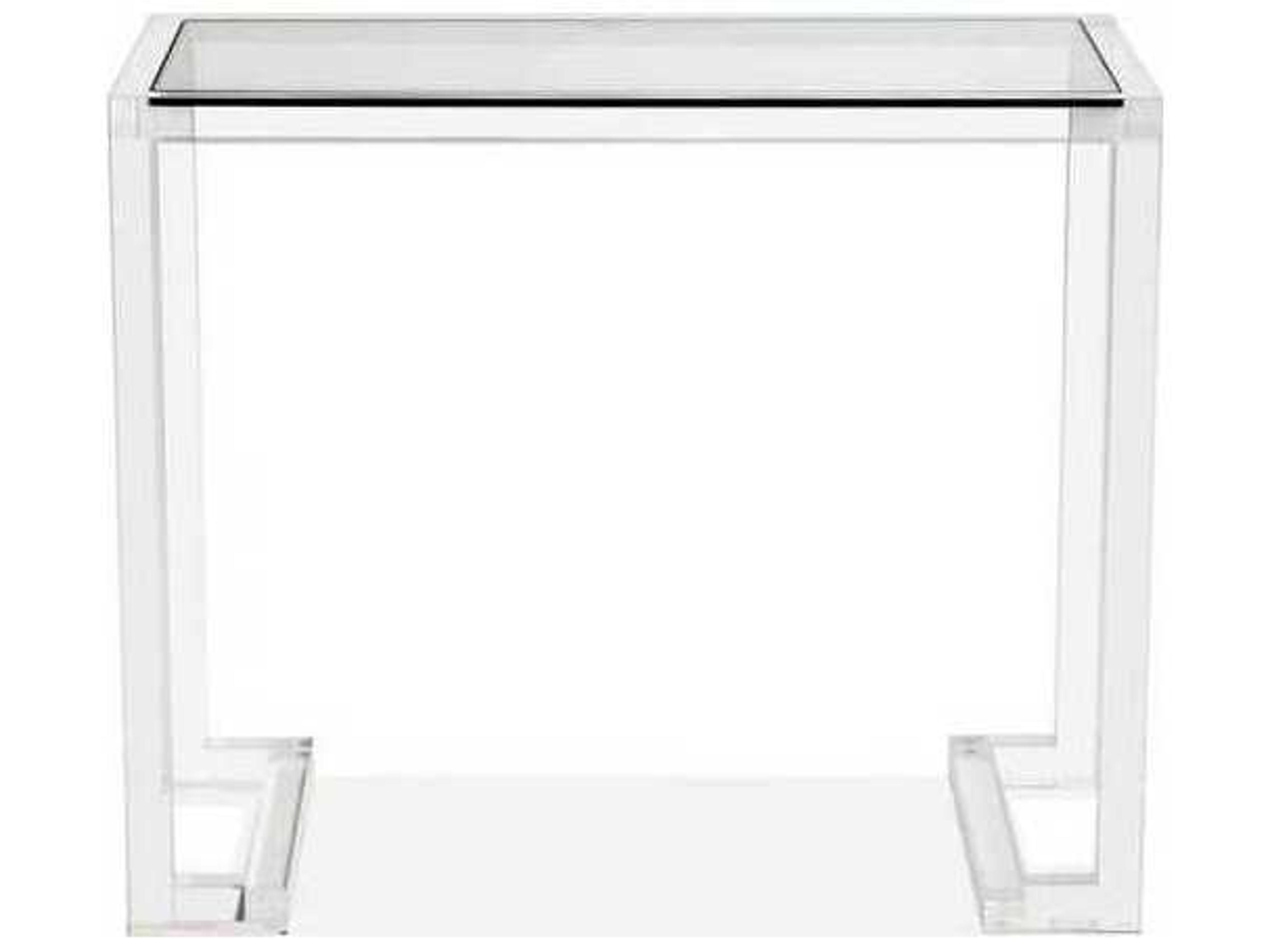 Interlude Home Clear Computer Desk