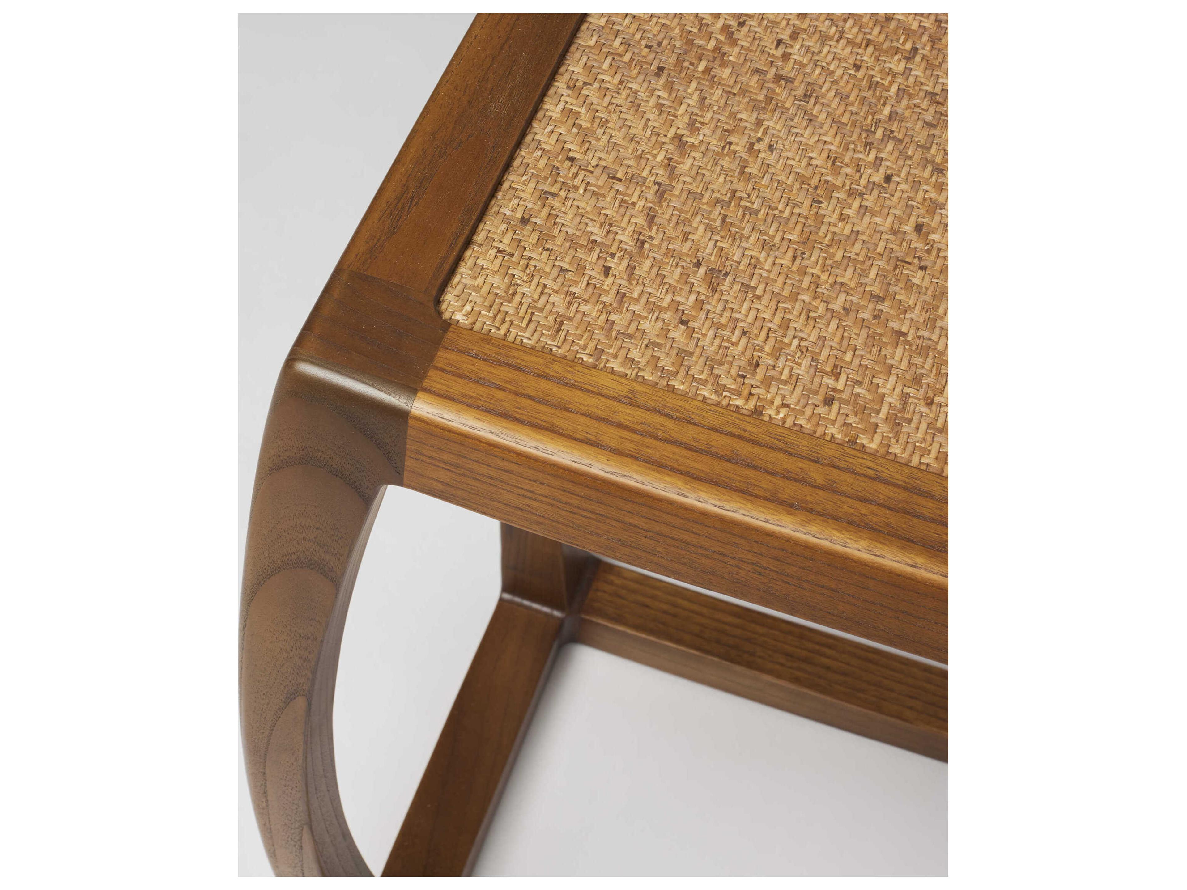 Interlude Home Wandsworth Rectangular Wood Pecan Console Table