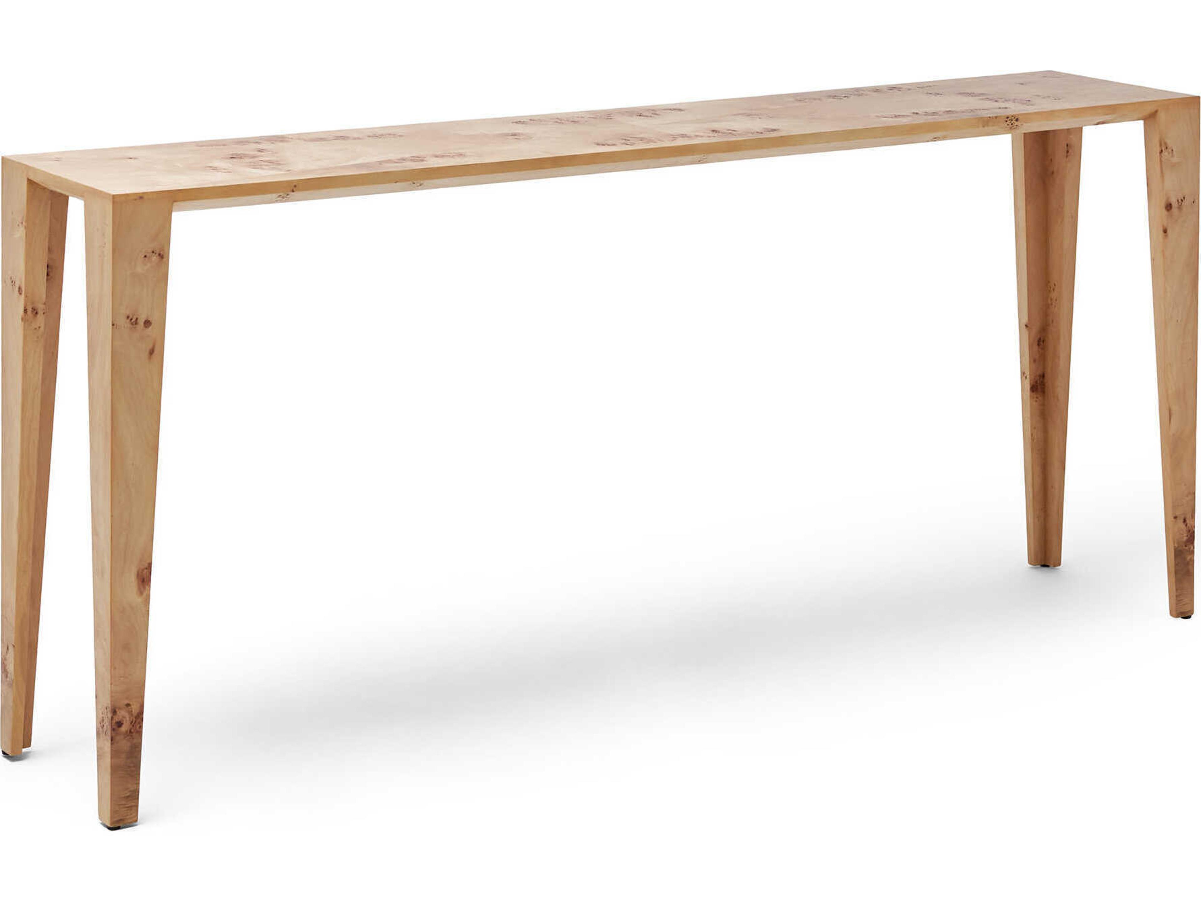 Sherwood Rectangular Wood Canyon Console Table
