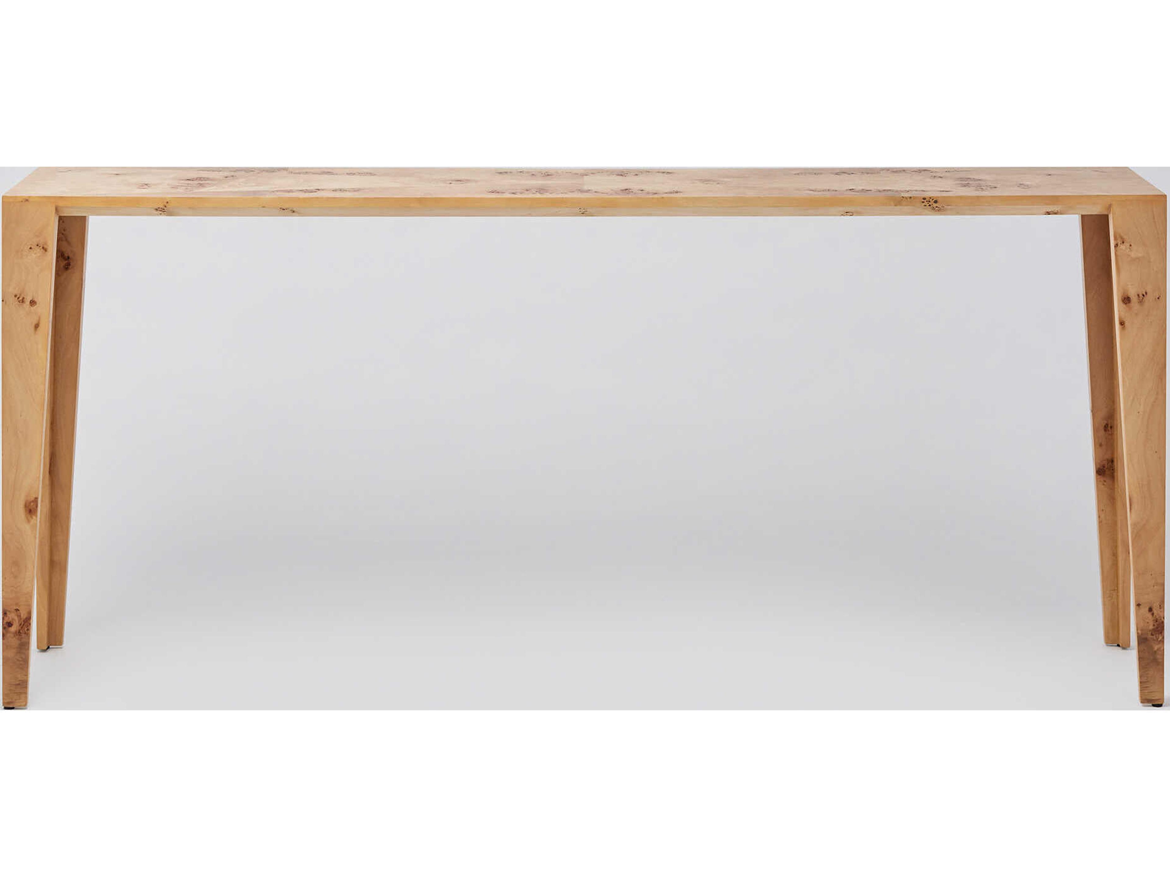 Interlude Home Sherwood Rectangular Wood Canyon Console Table