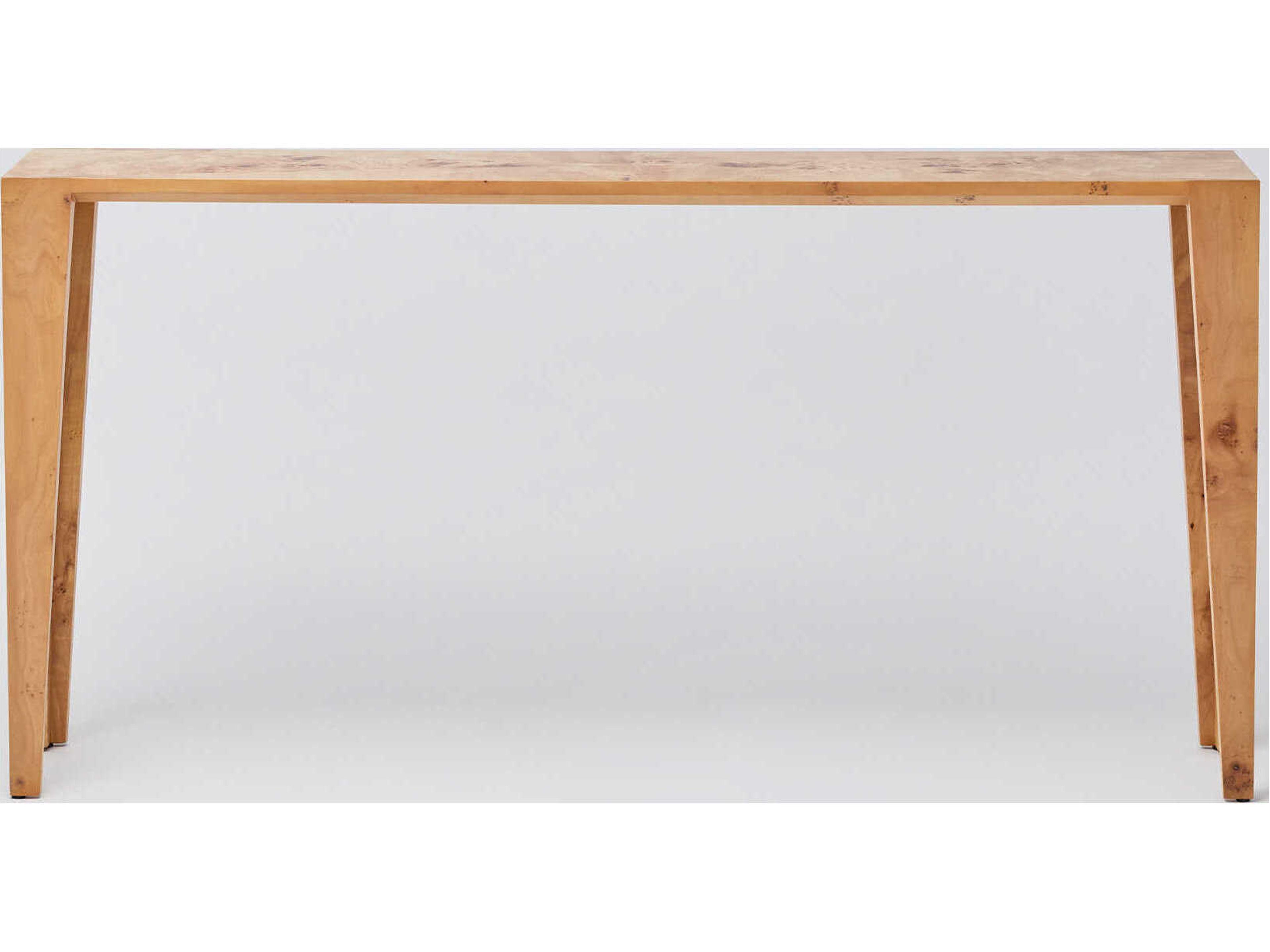 Interlude Home Sherwood Rectangular Wood Canyon Console Table