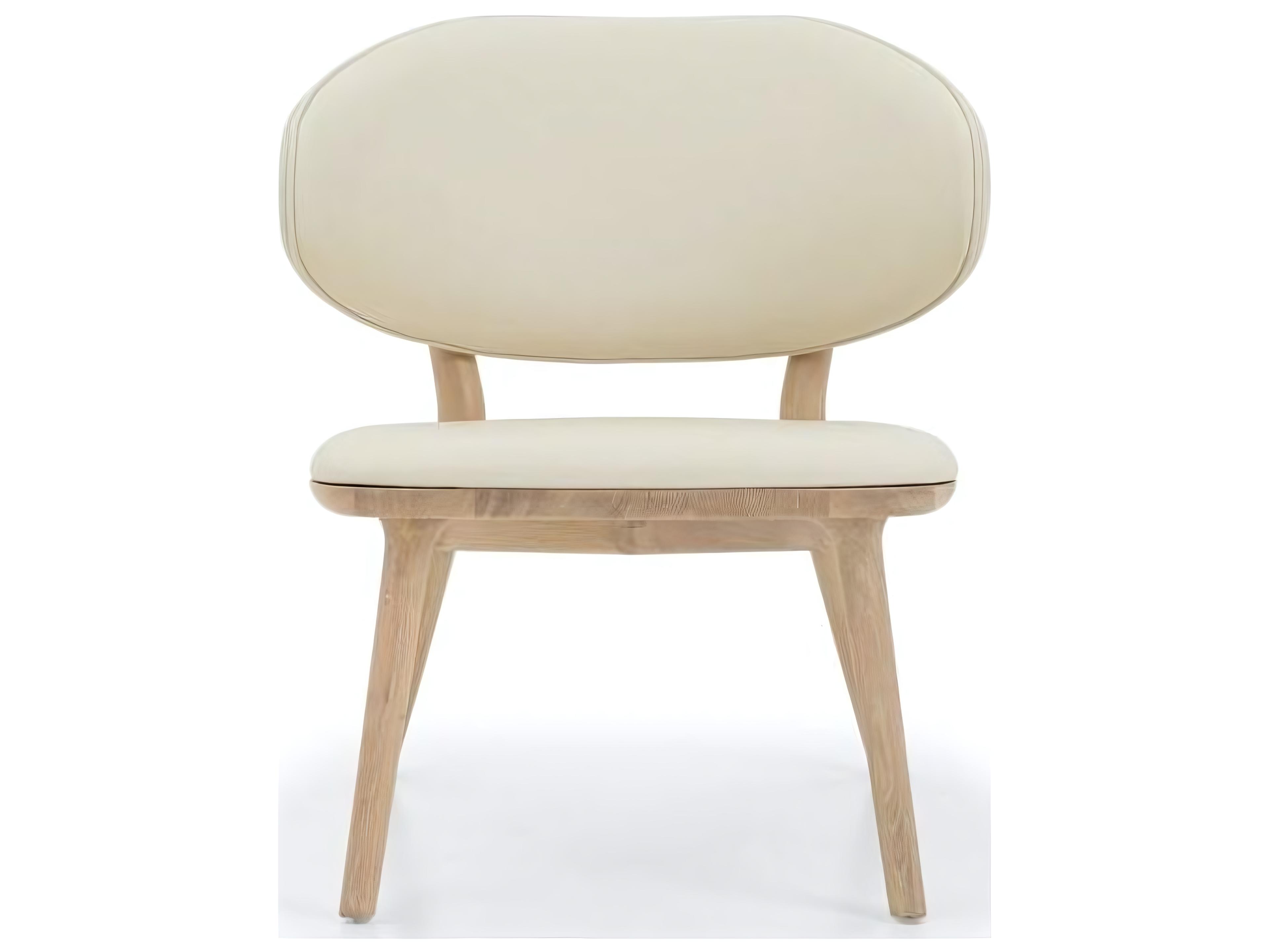 Interlude Home Soren Lounge Chair in Saddle