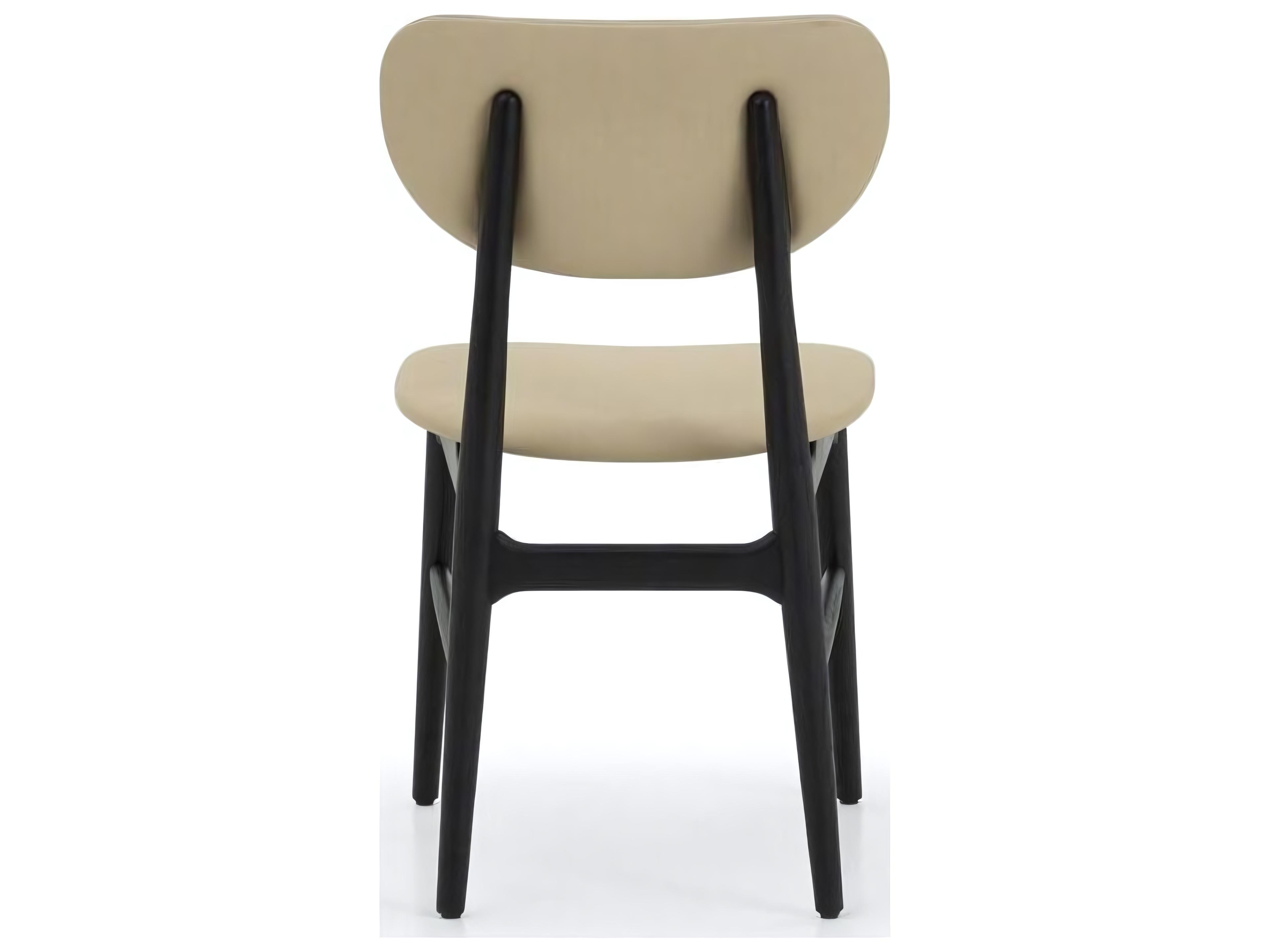 Interlude Stella Dining Chair in Matte Black