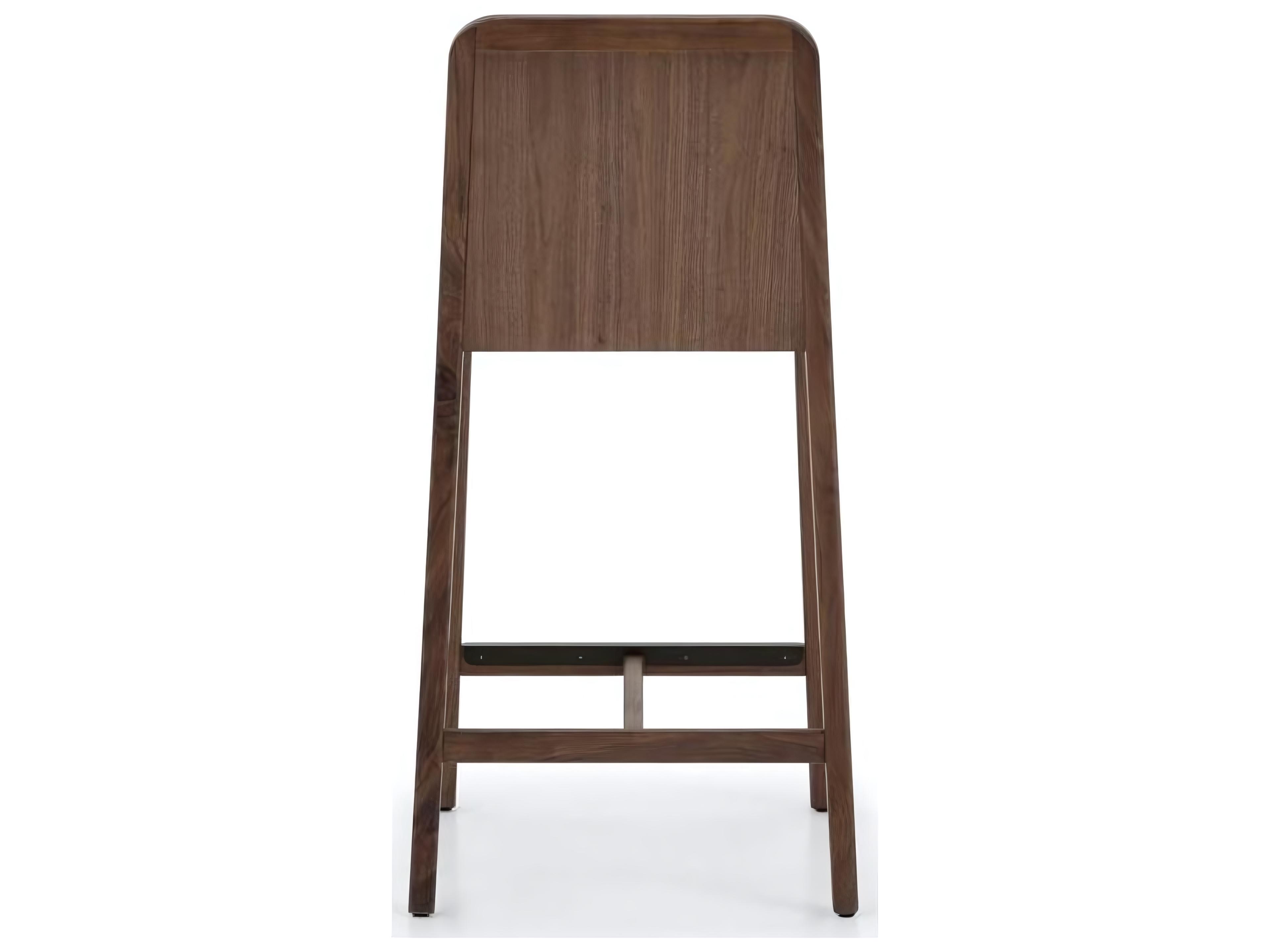 Interlude Home Florent Counter Stool in Walnut