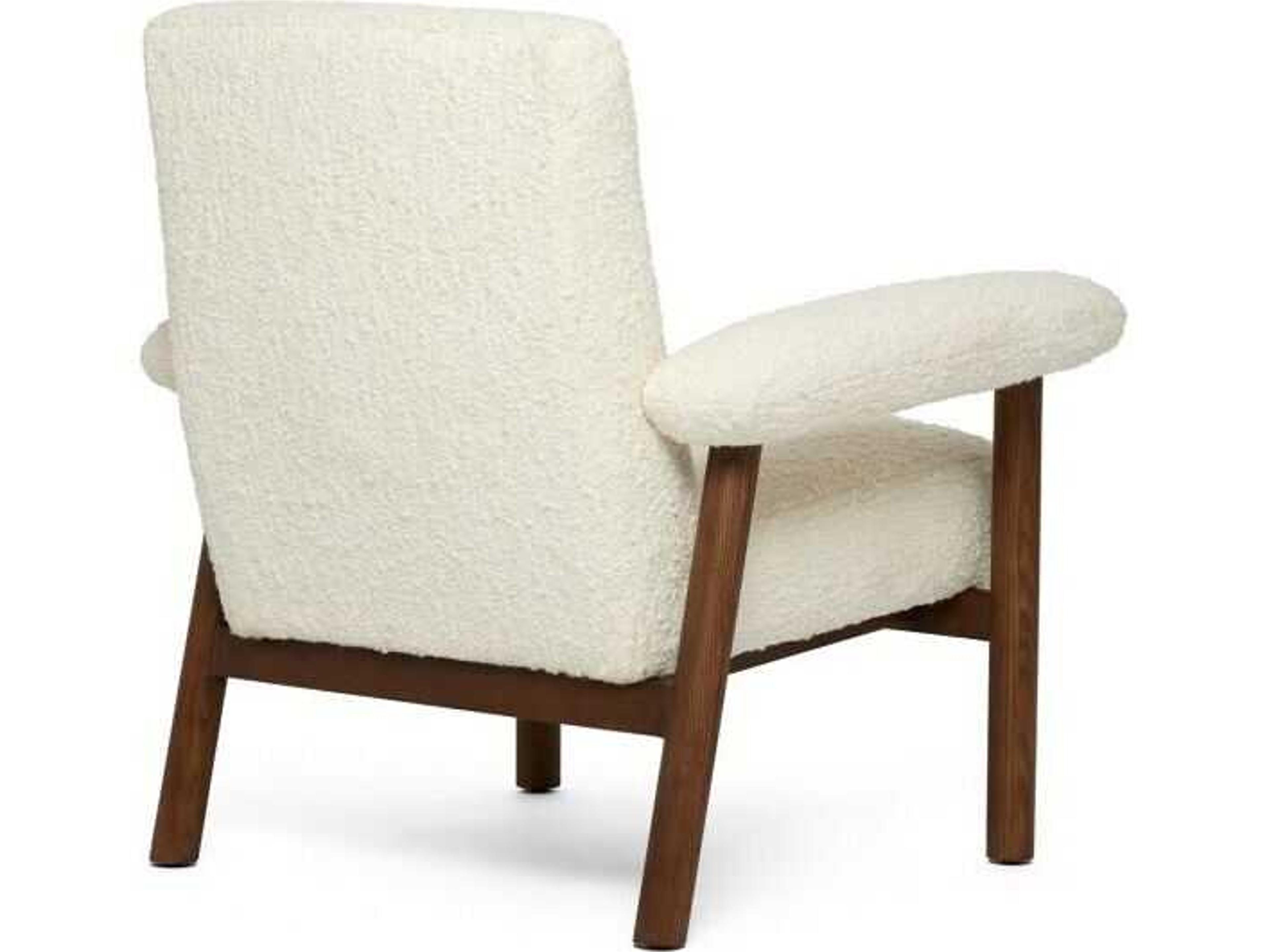 Interlude Home Nolan Cream Accent Chair