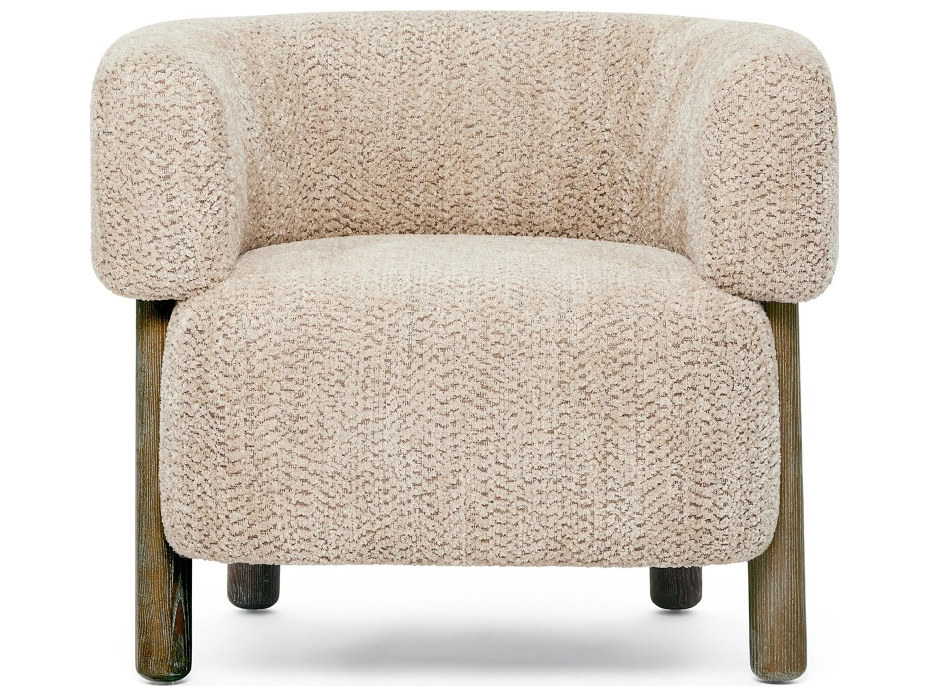 Interlude Home Ollie Brown Accent Chair