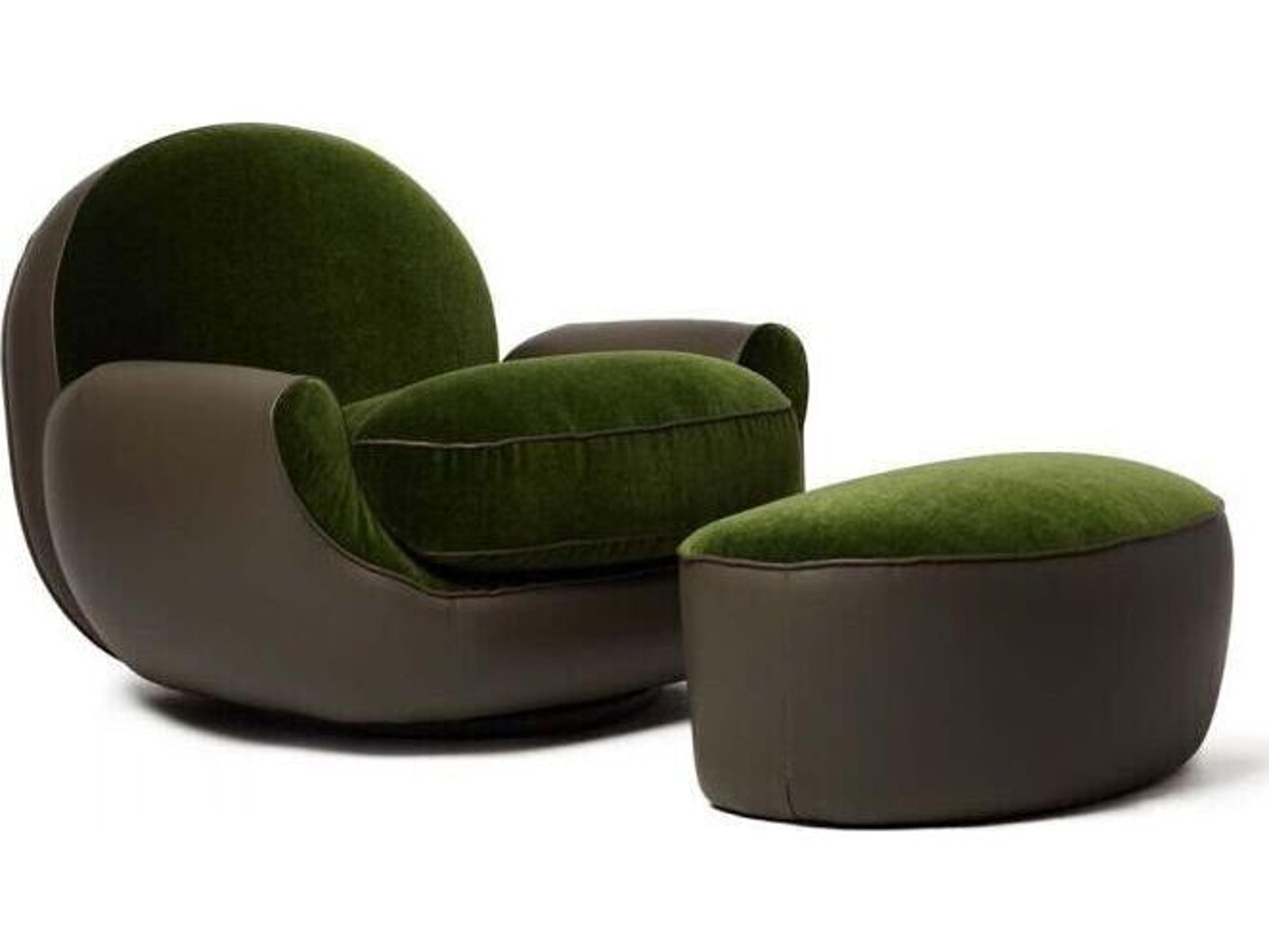 Interlude Home Laurent Upholstered Ottoman