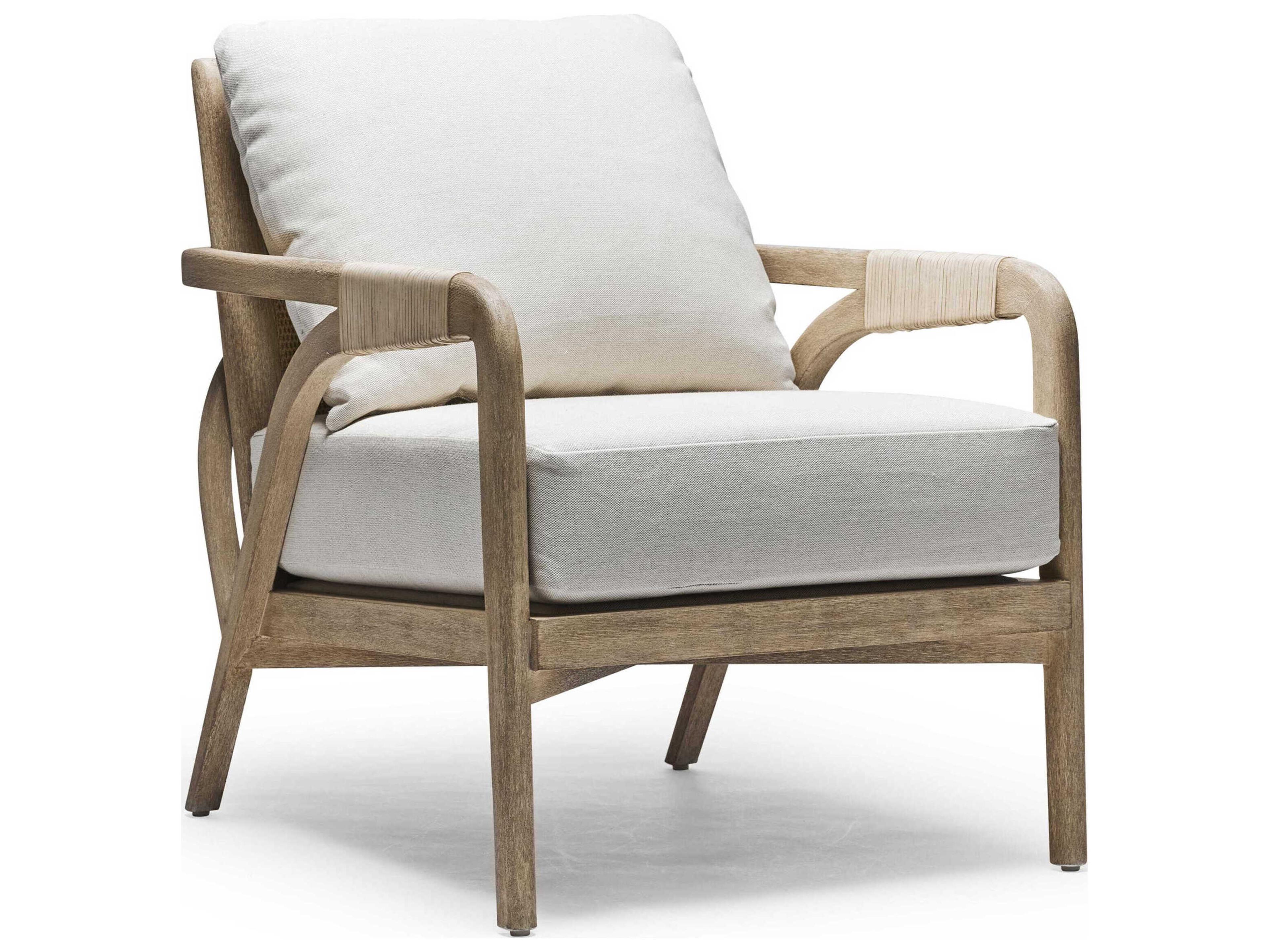 Delray Beige Fabric Accent Chair