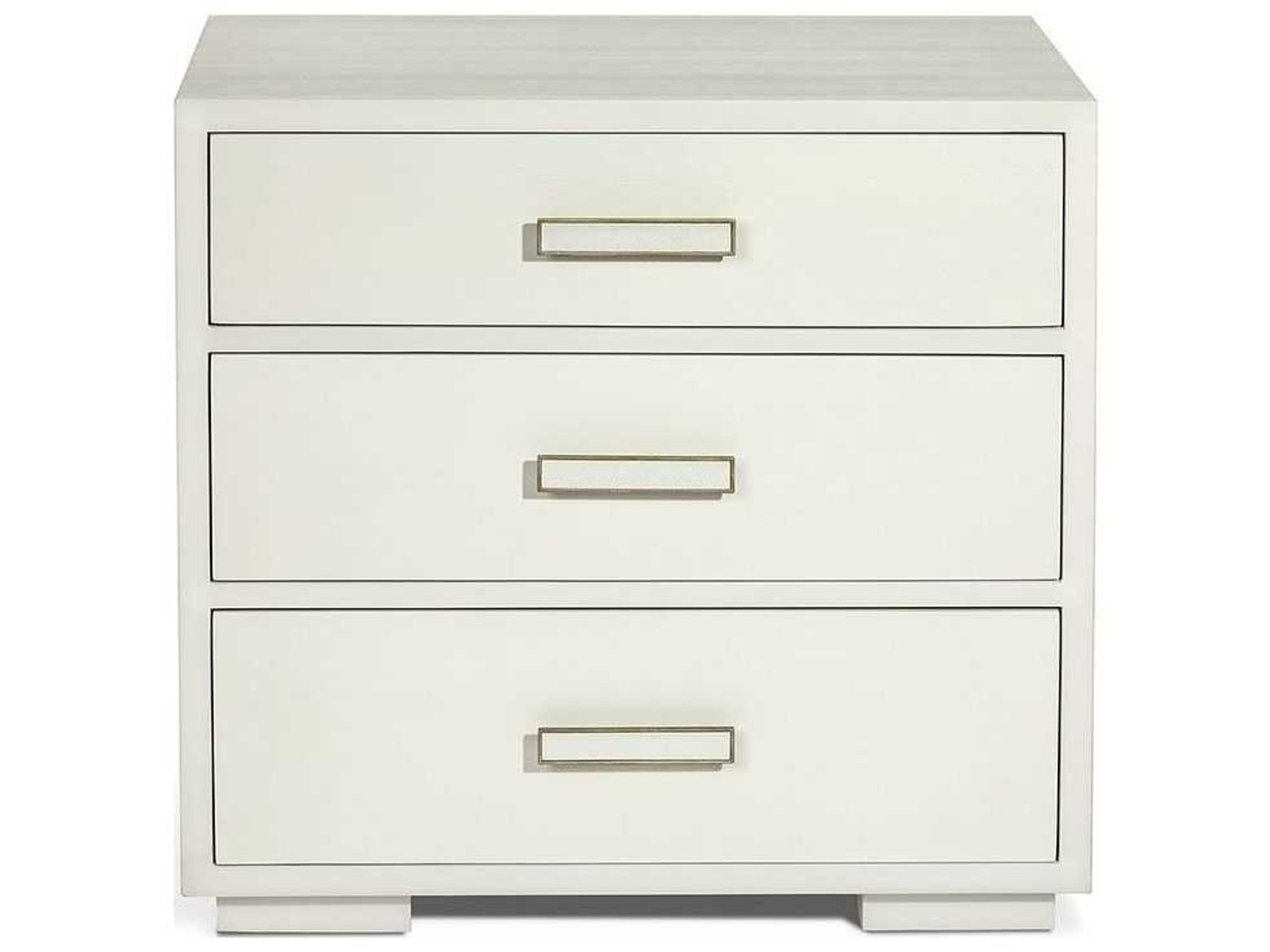 Interlude Home Portia 3-Drawers Chest Nightstand