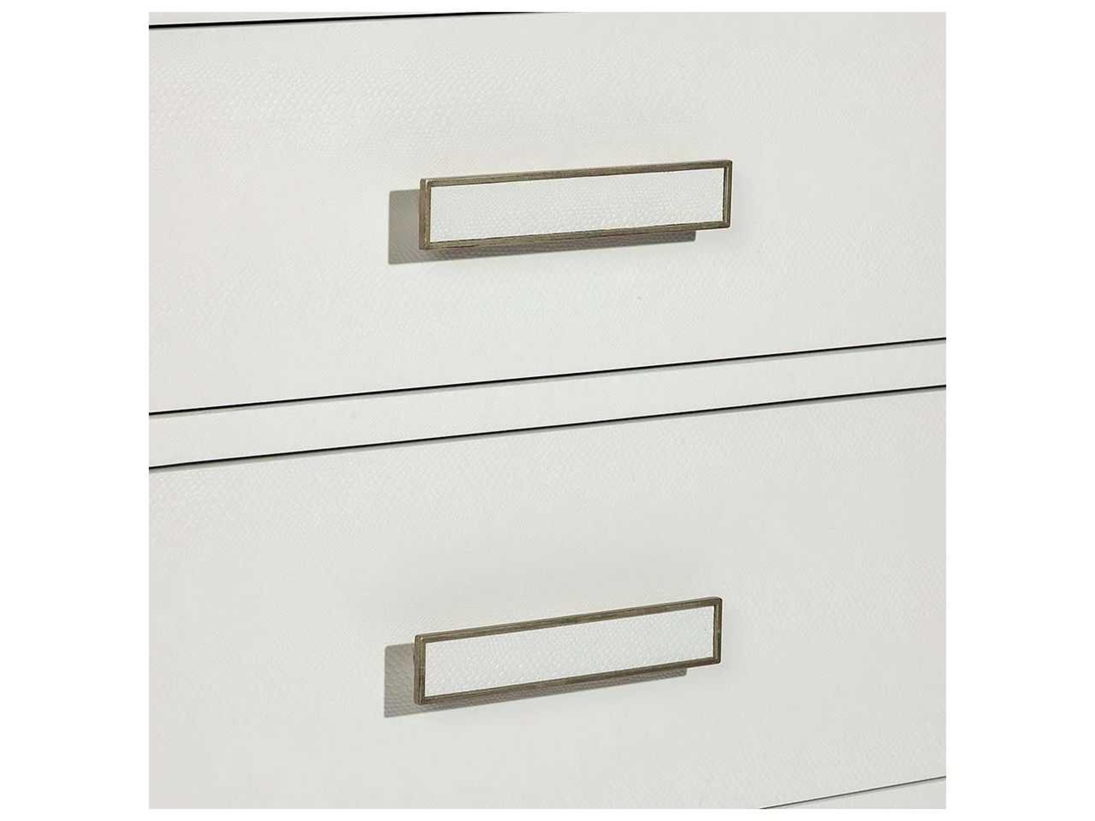 Interlude Home Portia 3-Drawers Chest Nightstand