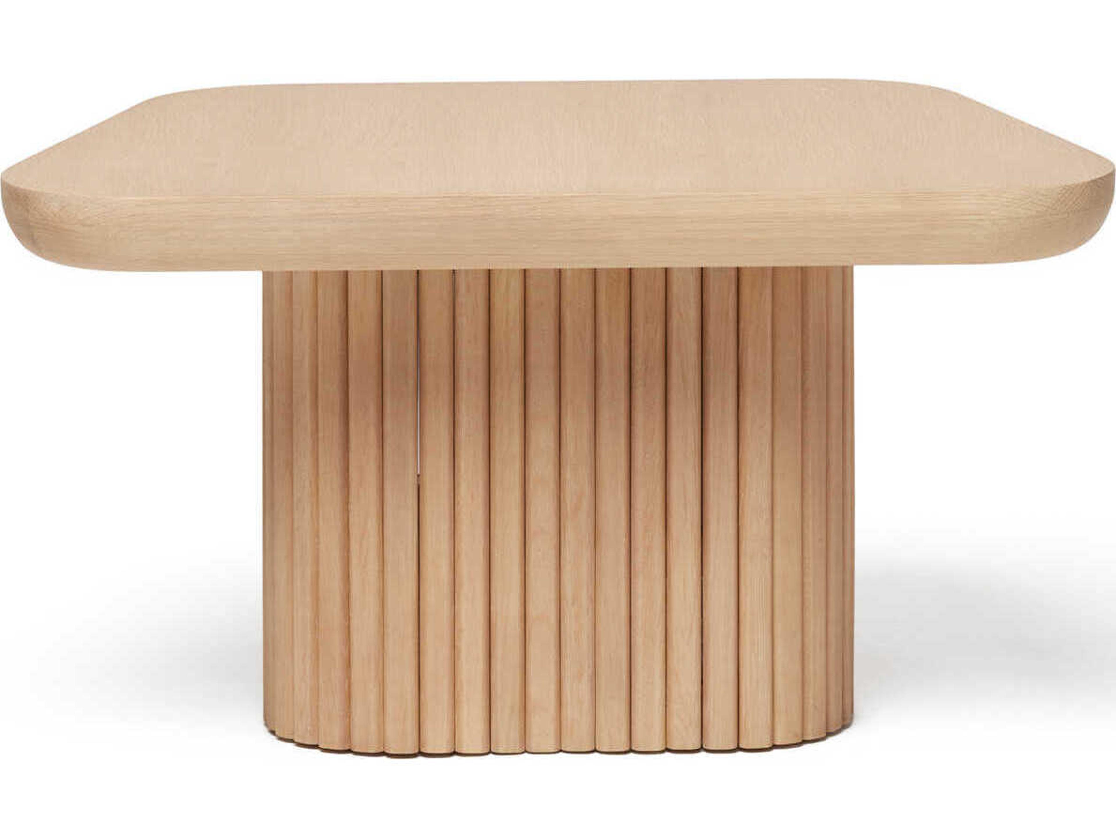 Interlude Home Carrabelle Wood Saddle Coffee Table