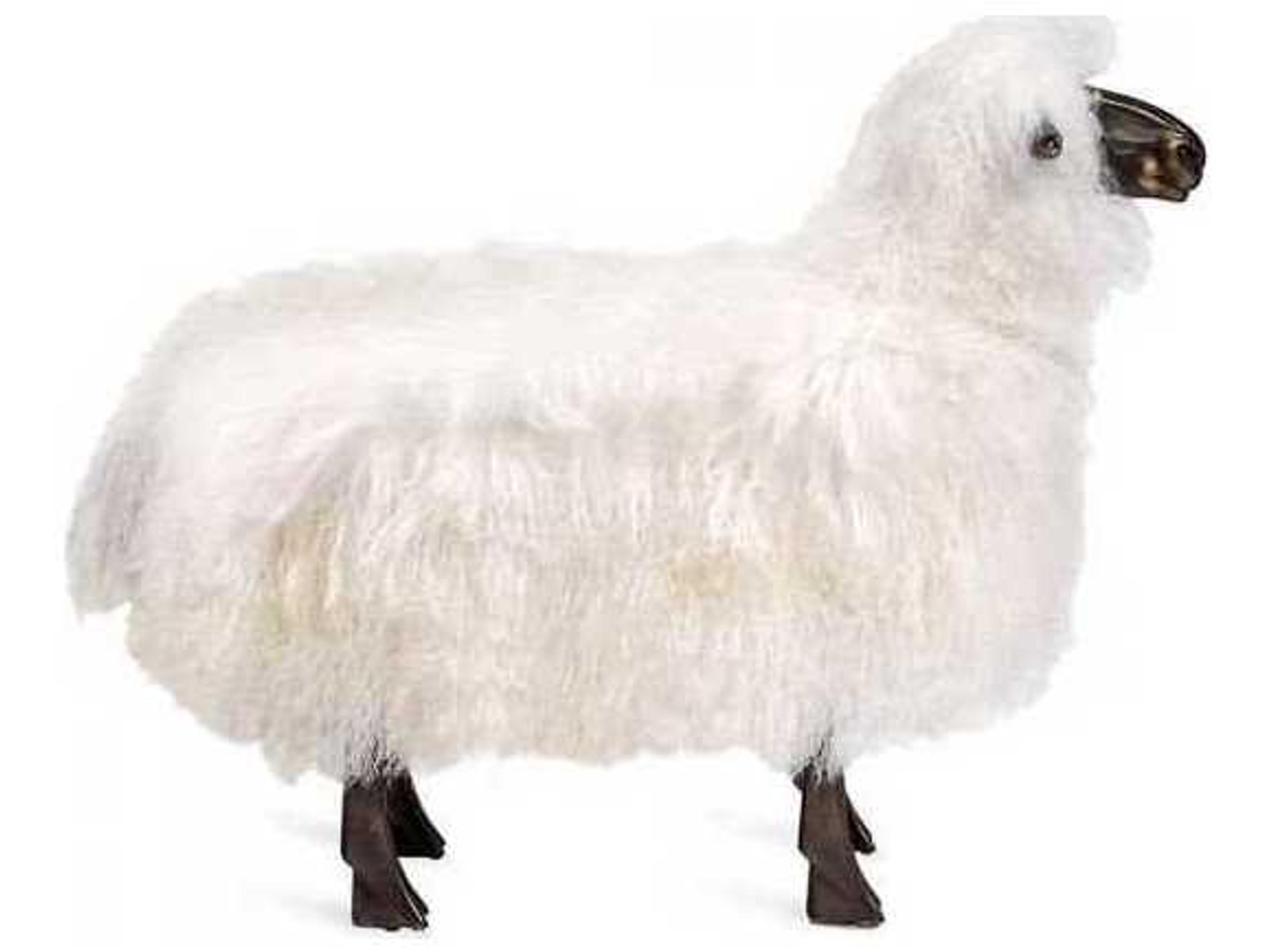 Interlude Home Antique Bronze/ Ivory Sculpture