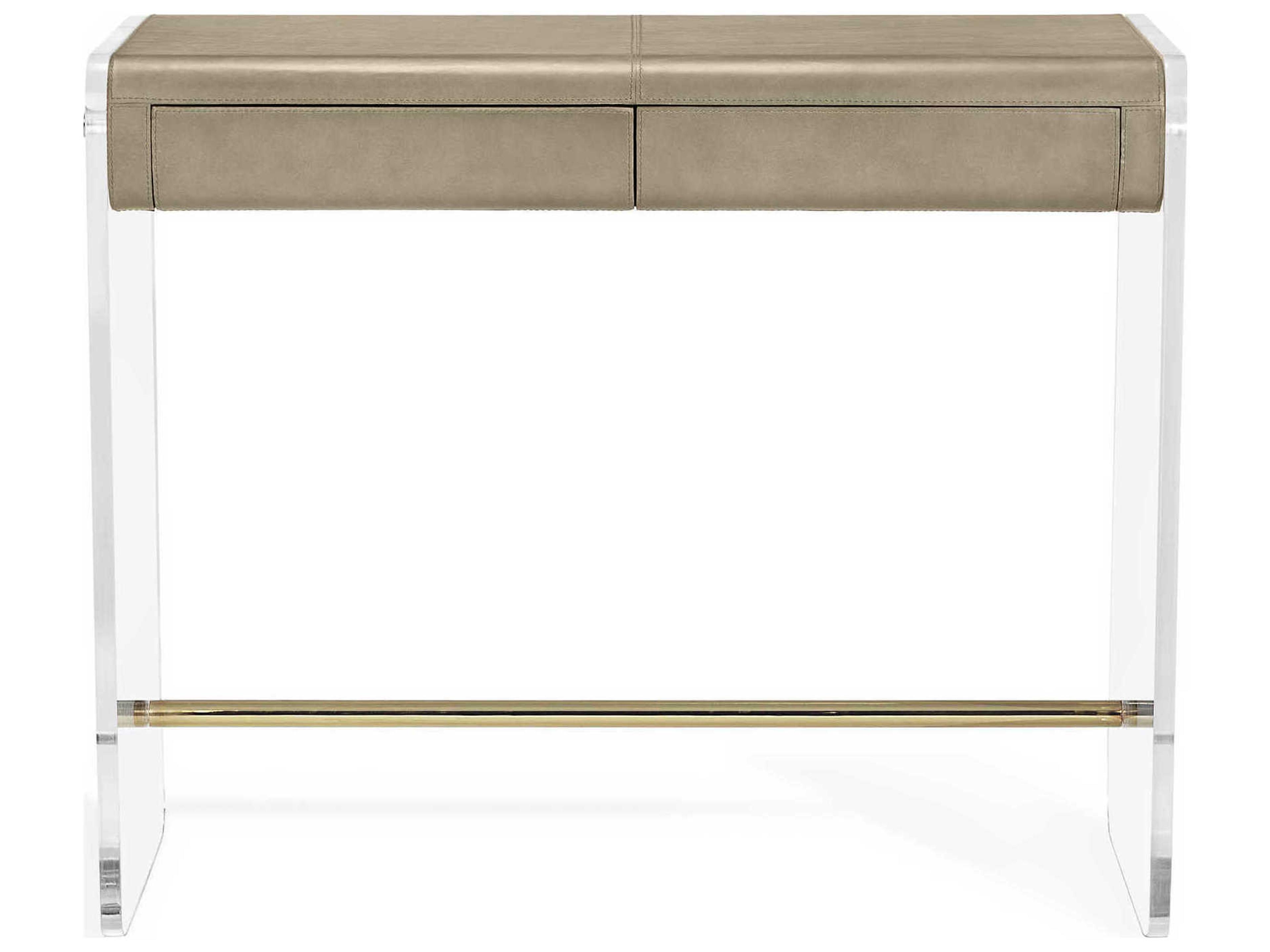 Interlude Home Cora Beige Secretary Desk