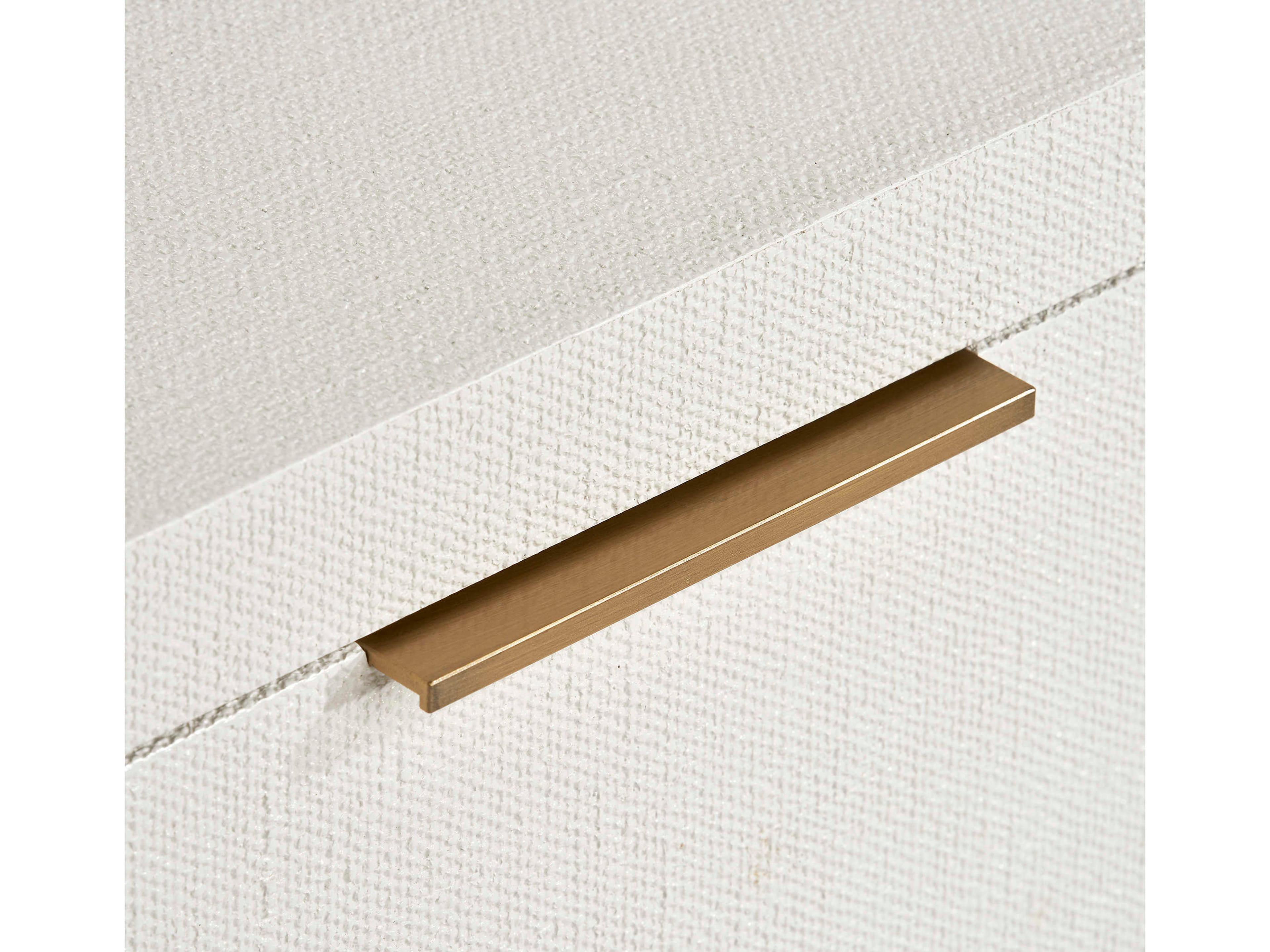 Interlude Home Montaigne 1-Drawer Gold Chest Nightstand