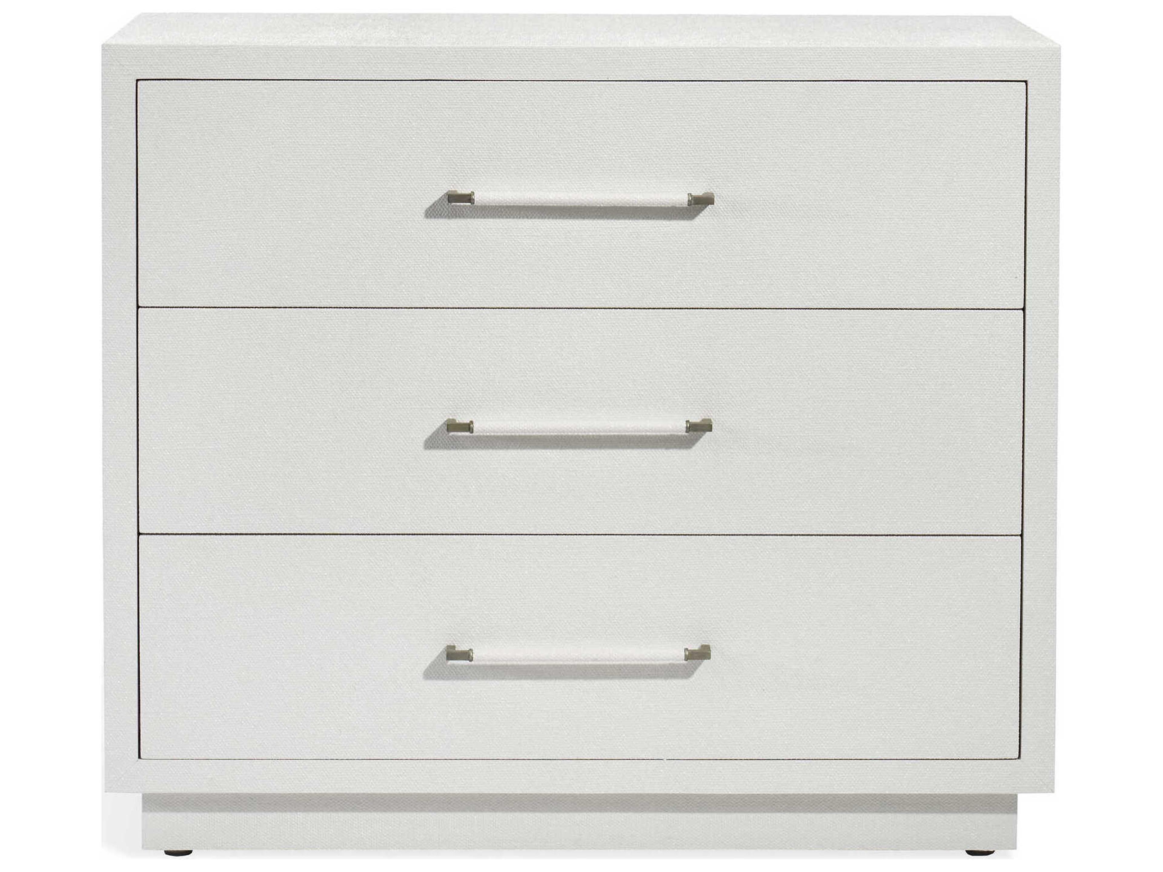 Interlude Home Taylor Natural White Champagne Silver Accent Chest