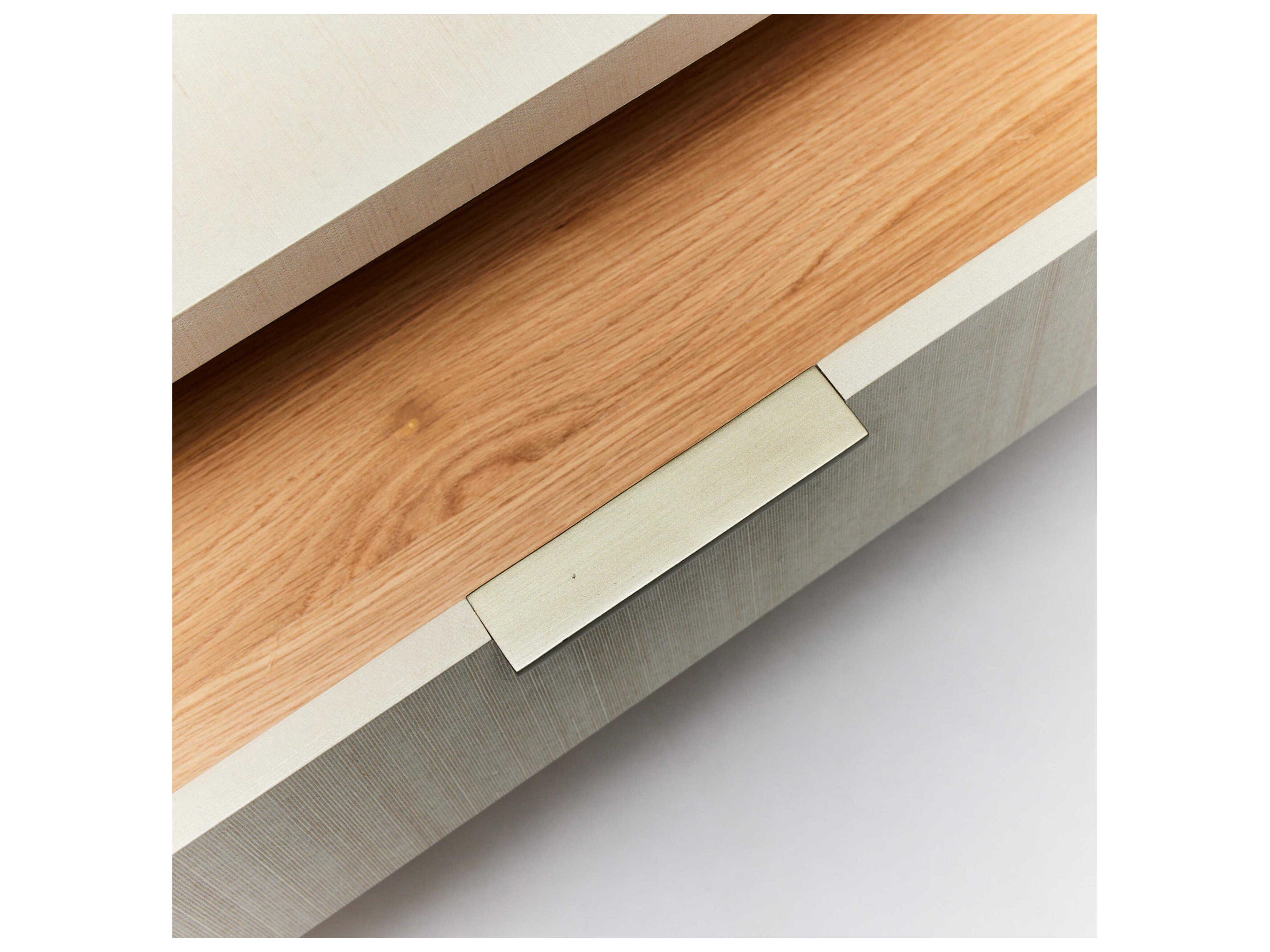 Interlude Home Montaigne 1-Drawer Beige Chest Nightstand