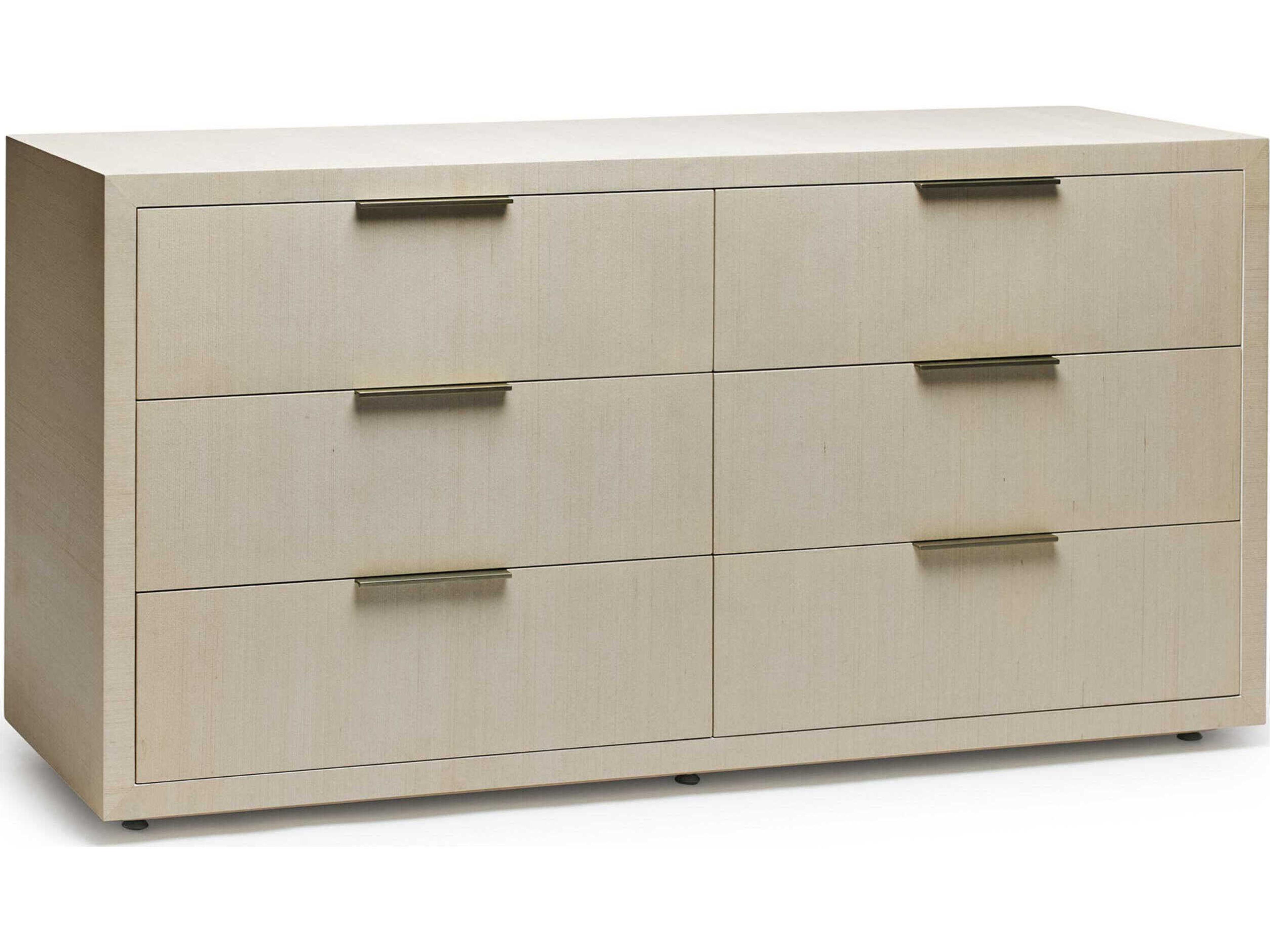 Montaigne 6-Drawers Beige Double Dresser