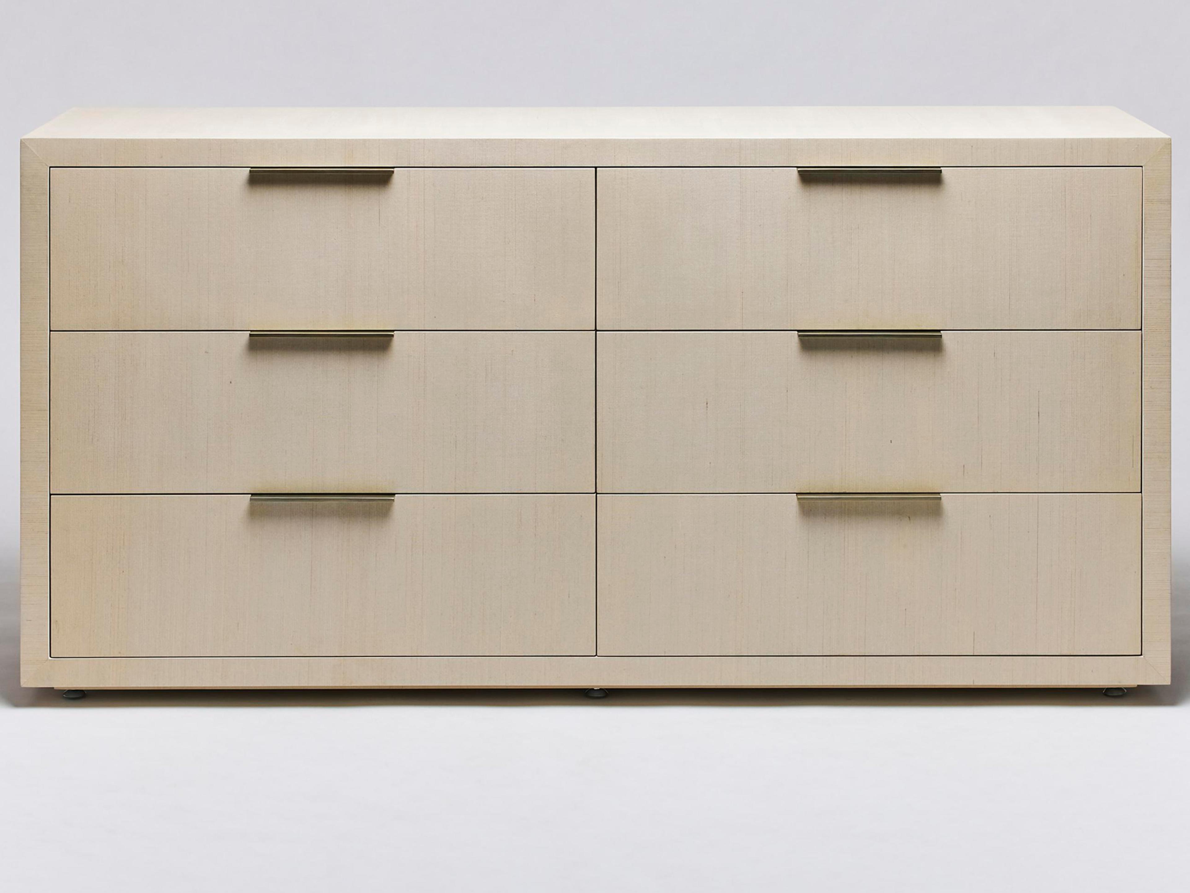 Interlude Home Montaigne 6-Drawers Beige Double Dresser