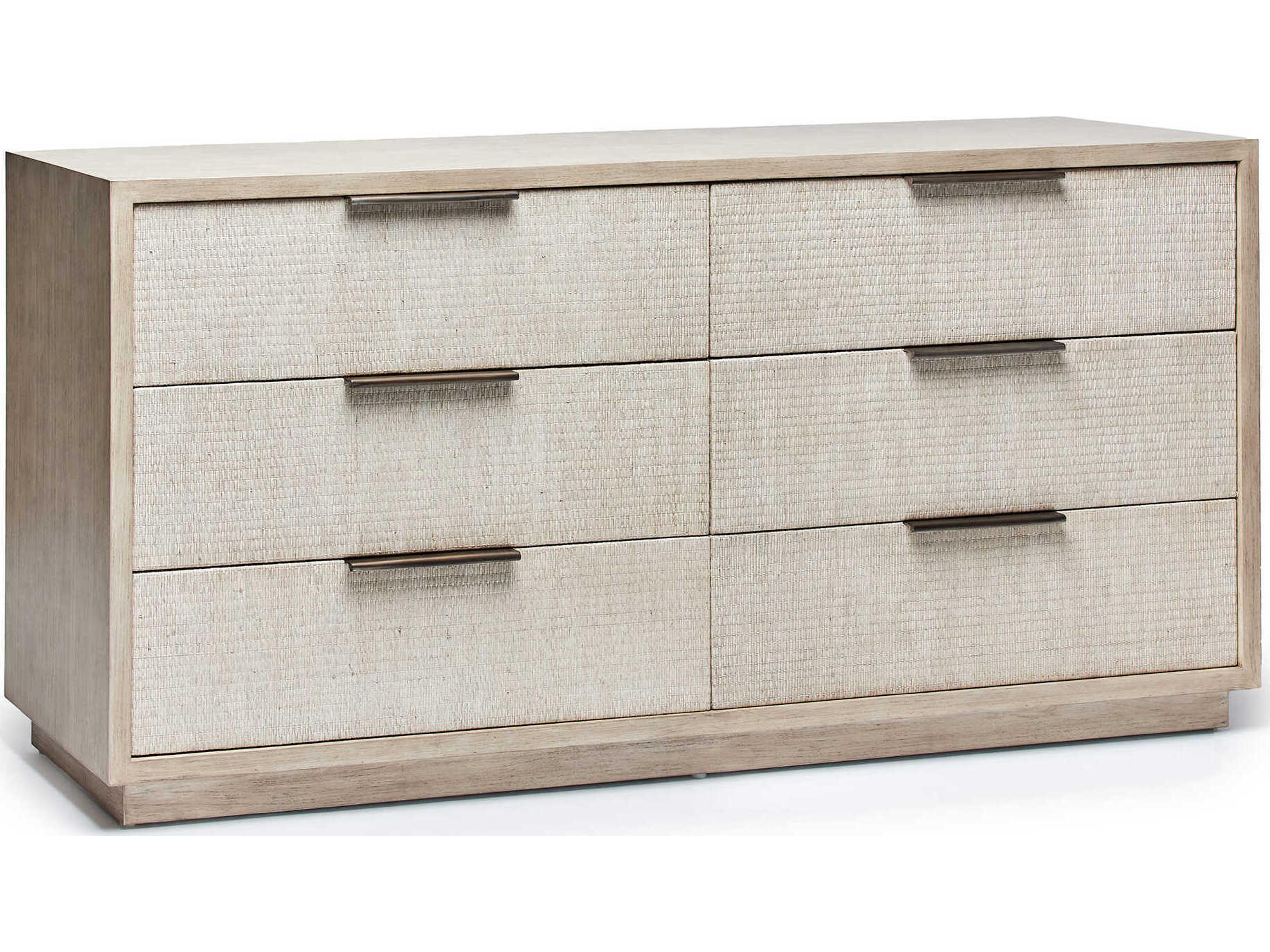 Harperly 6-Drawers Beige Double Dresser
