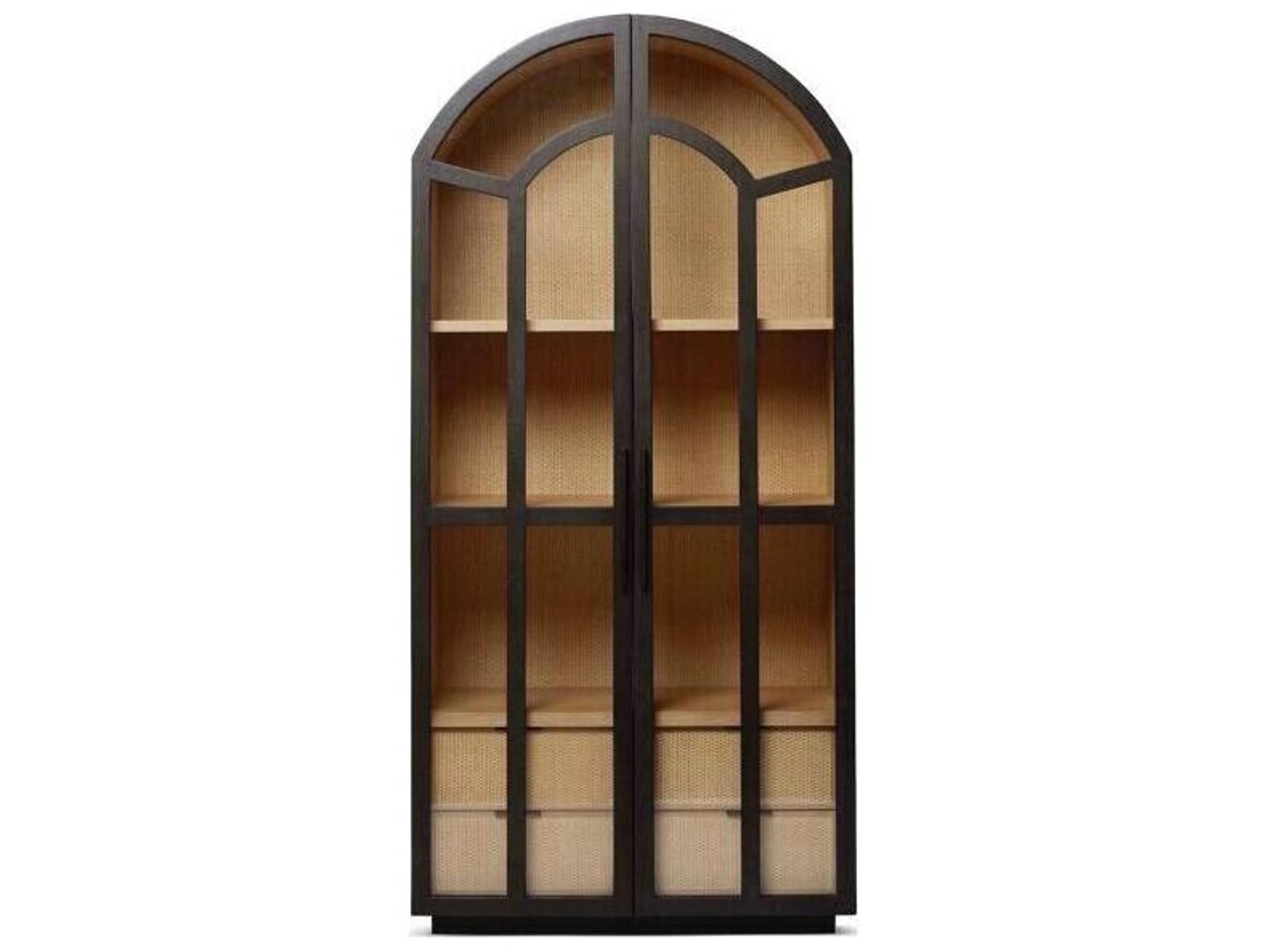 Interlude Home Claudine 38" Coffee Husk Classic Bronze Media Console