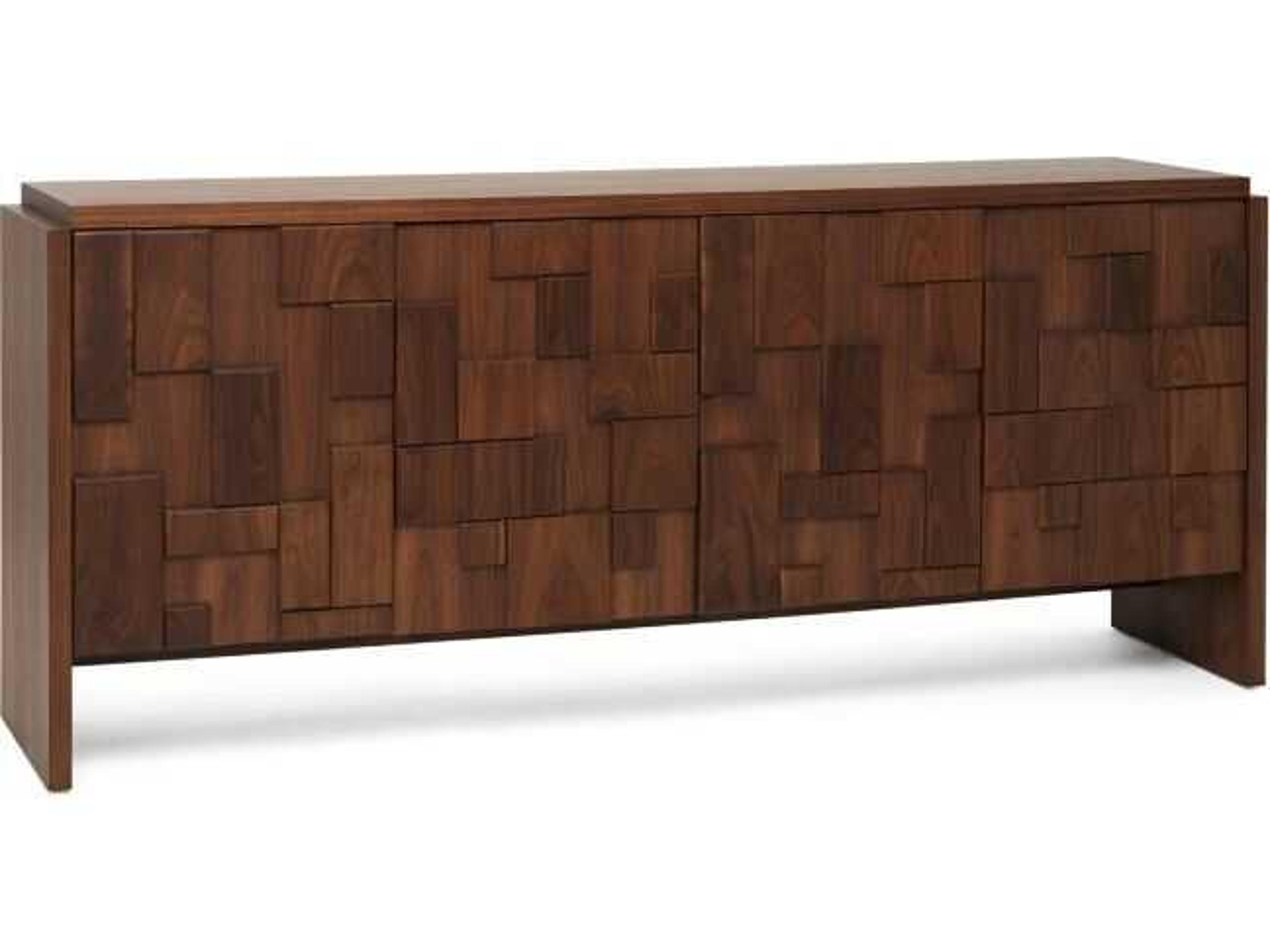 Louise 76" Classic Walnut Media Console